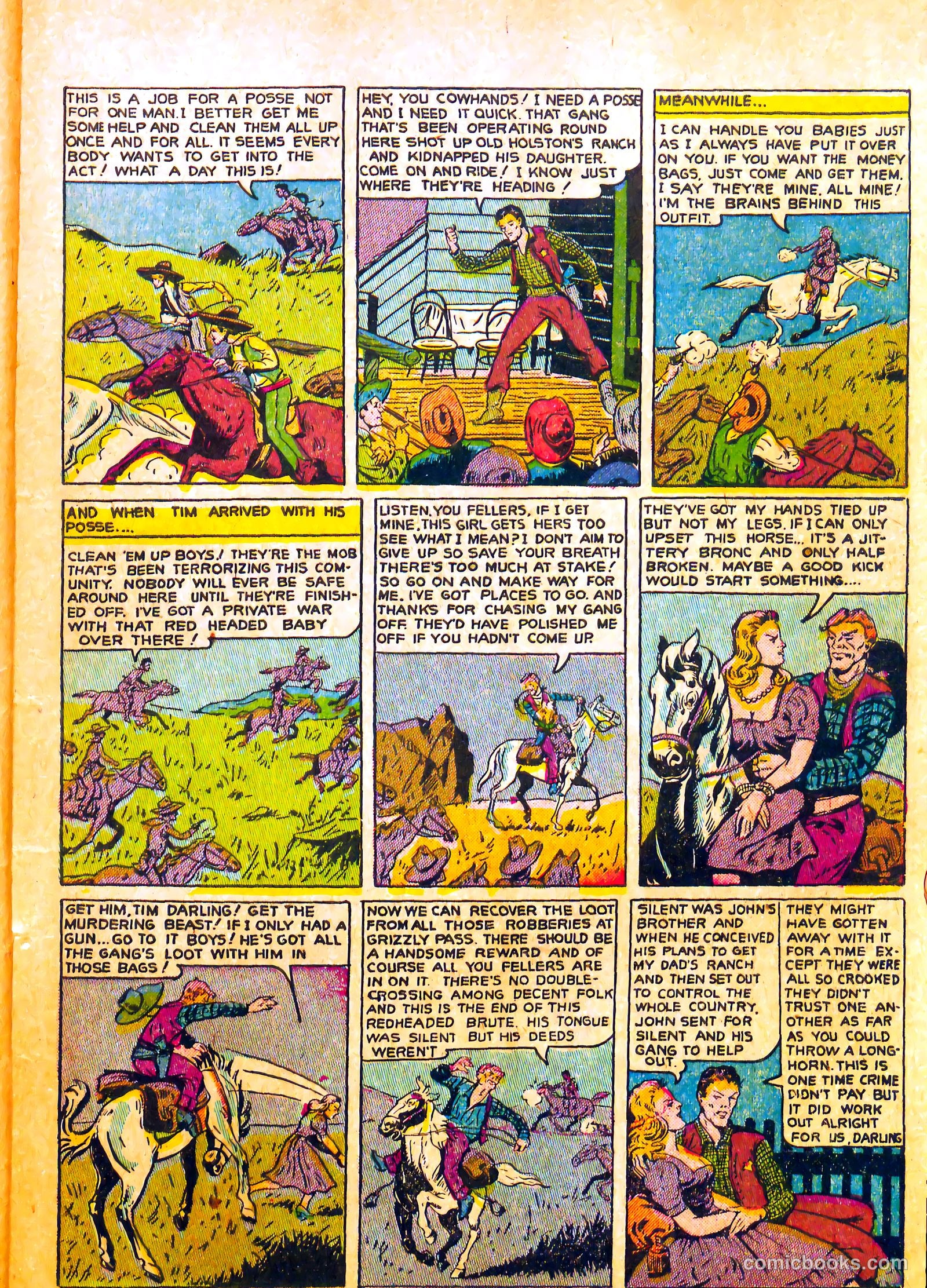 The Outlaws #11 (1953) — page 11 of 36