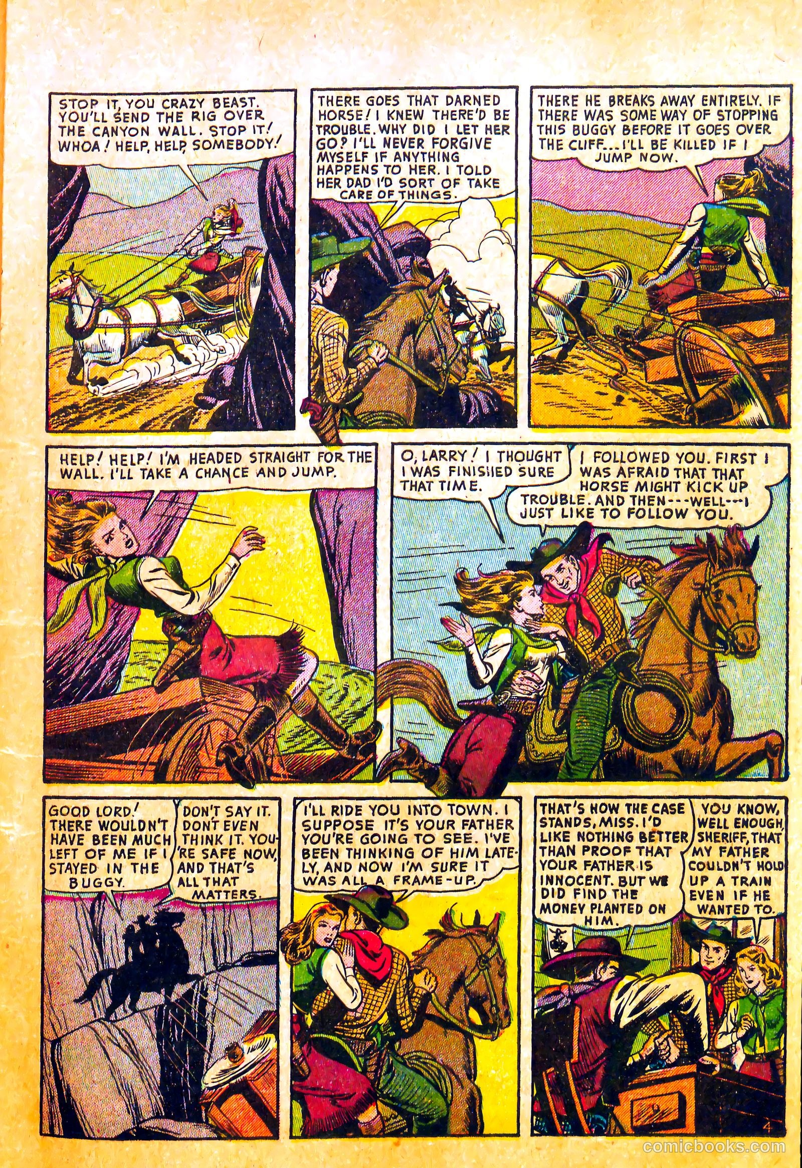 The Outlaws #11 (1953) — page 15 of 36