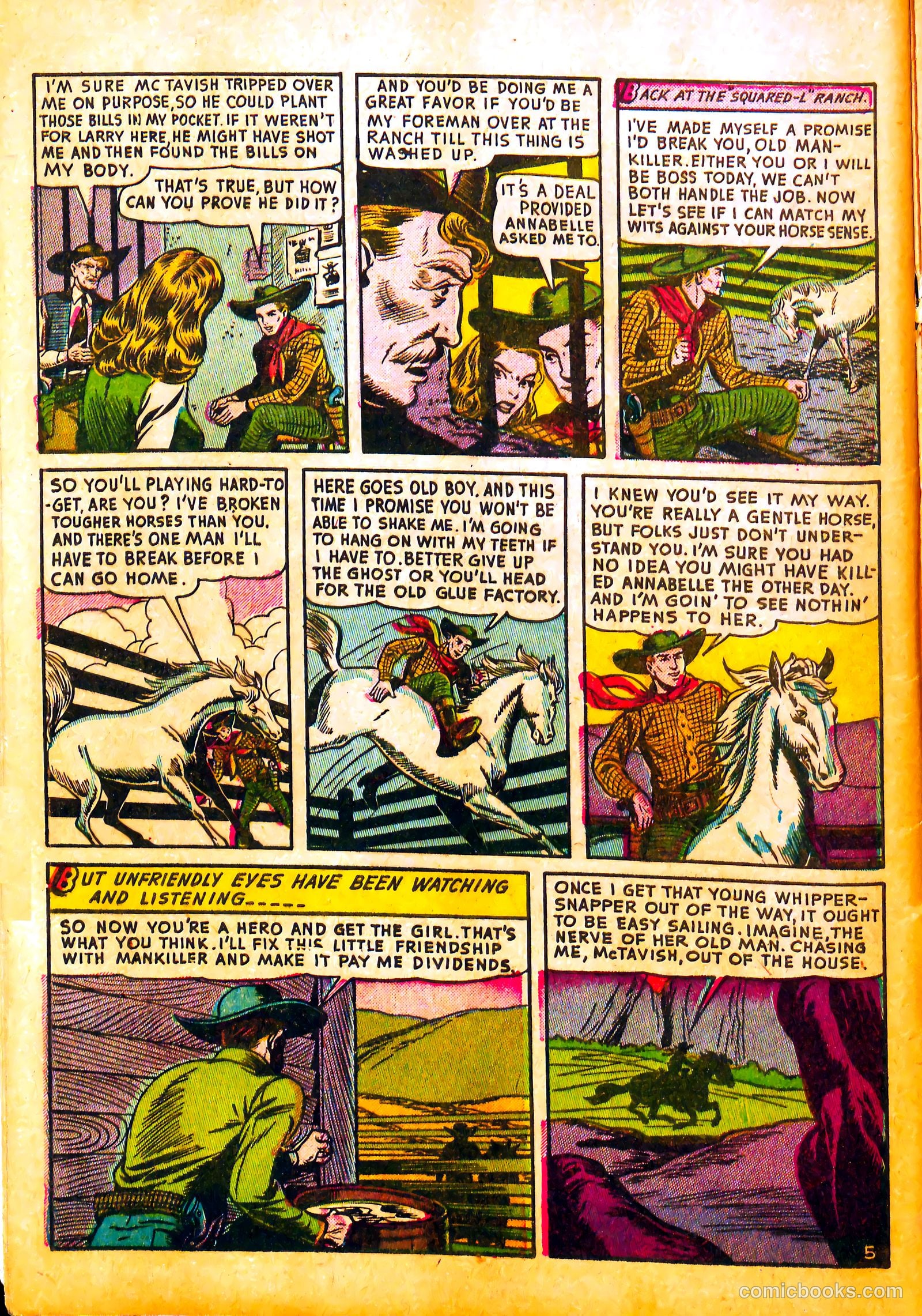 The Outlaws #11 (1953) — page 16 of 36