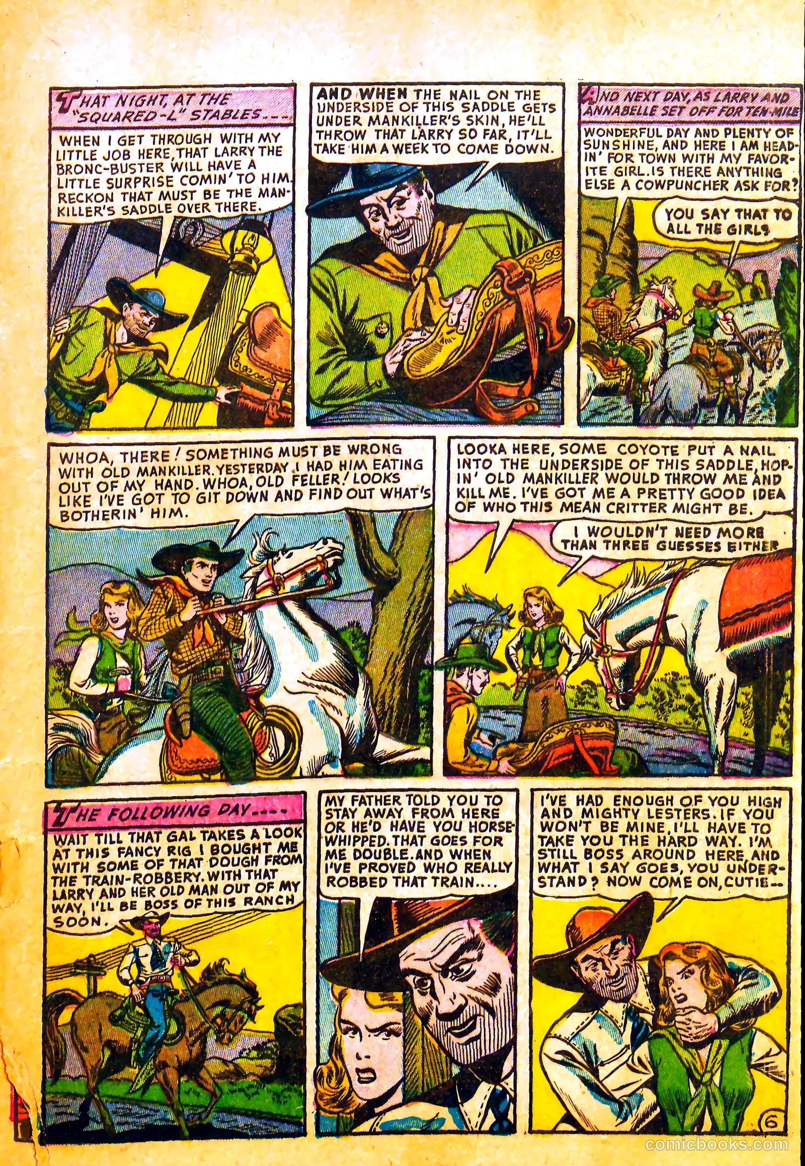 The Outlaws #11 (1953) — page 17 of 36