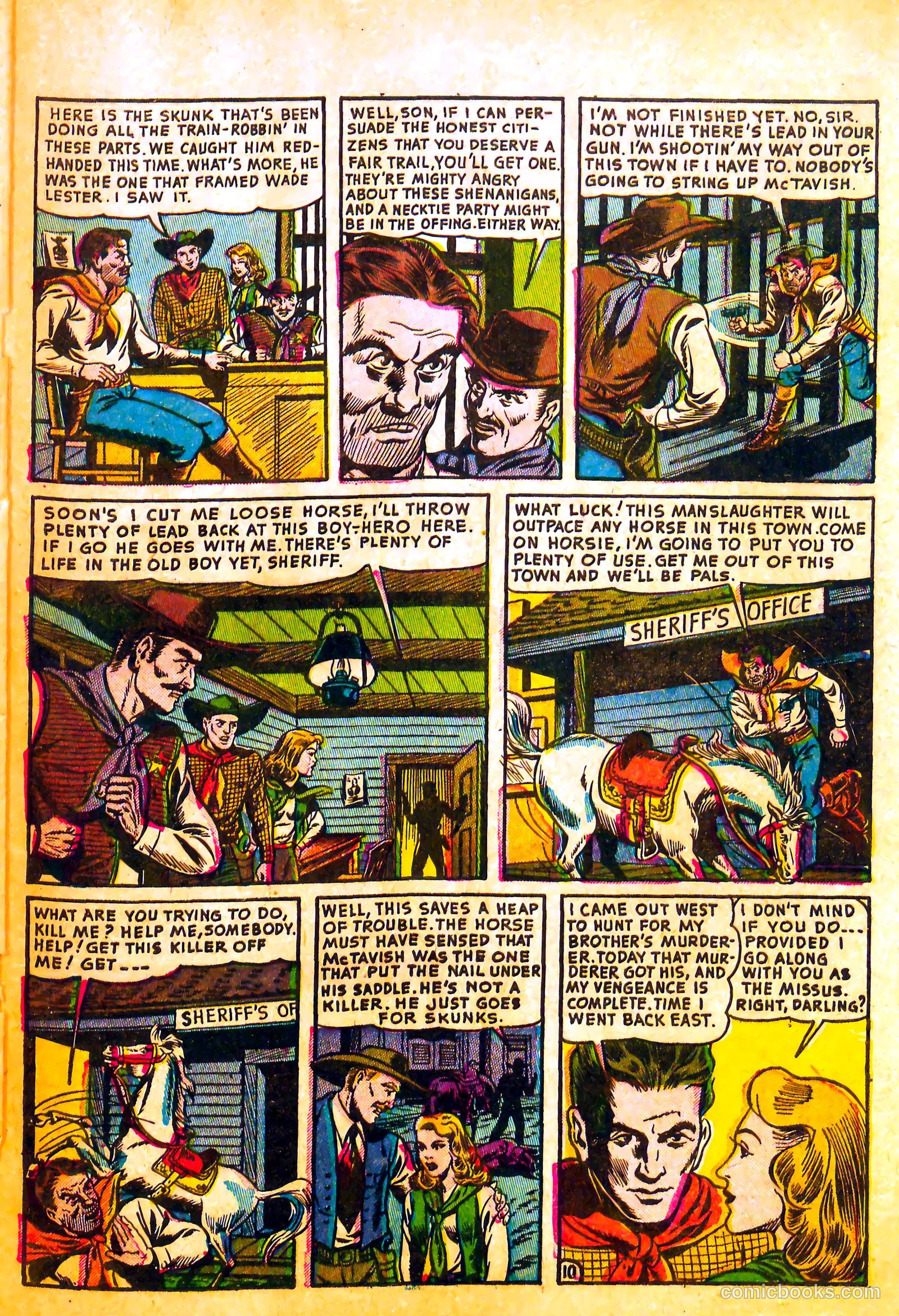 The Outlaws #11 (1953) — page 21 of 36
