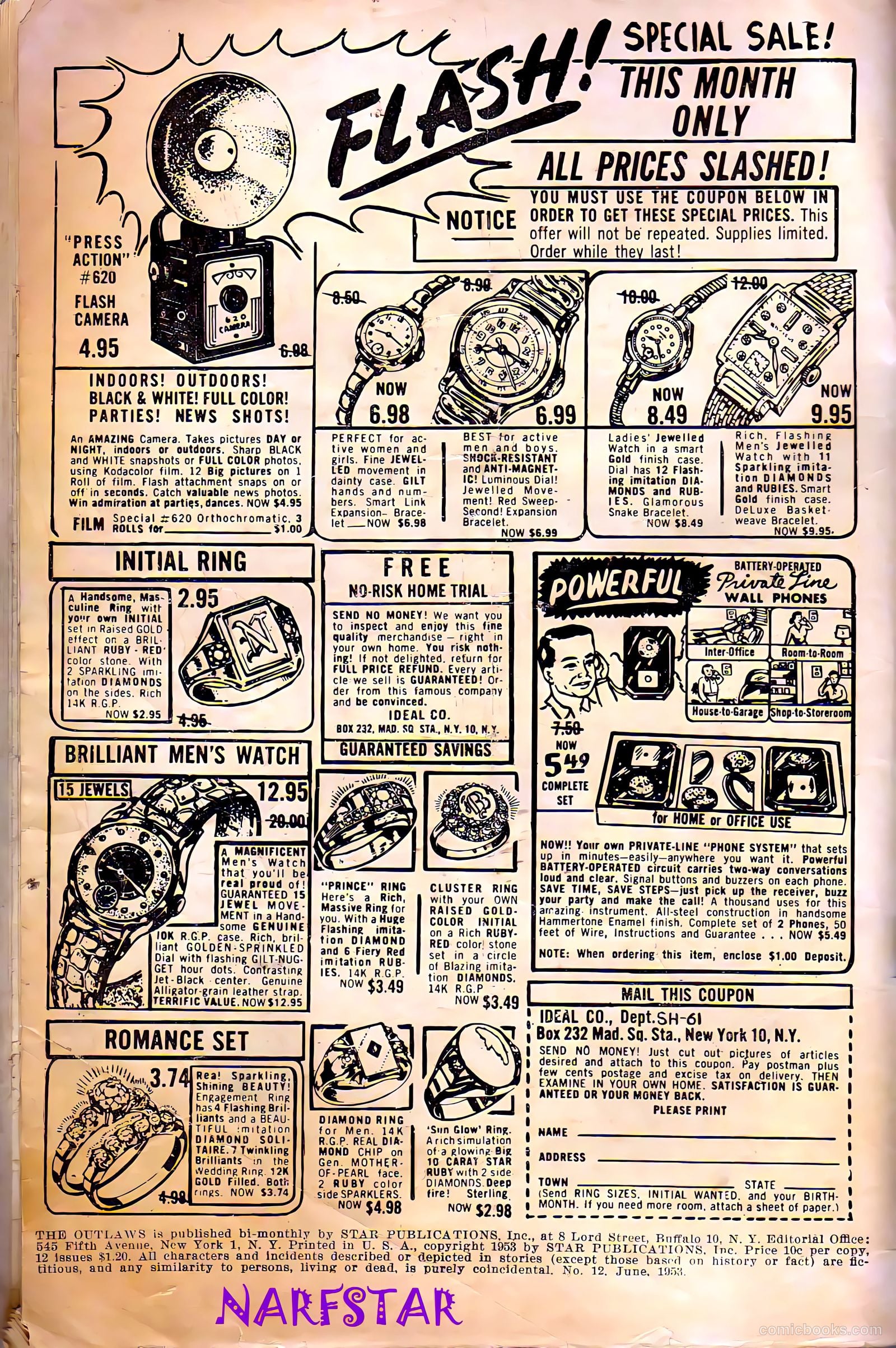 The Outlaws #12 (1953) — page 2