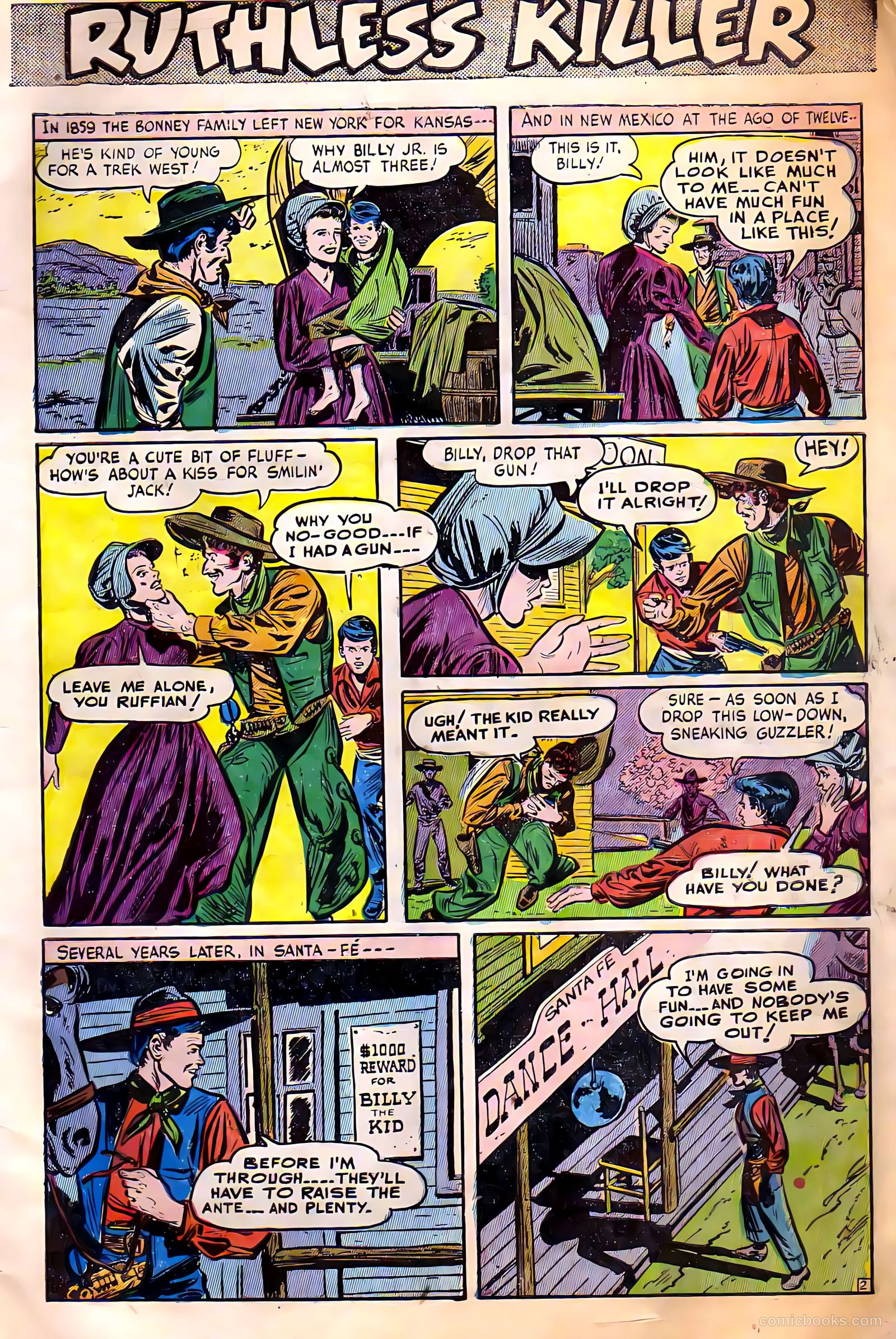 The Outlaws #12 (1953) — page 3