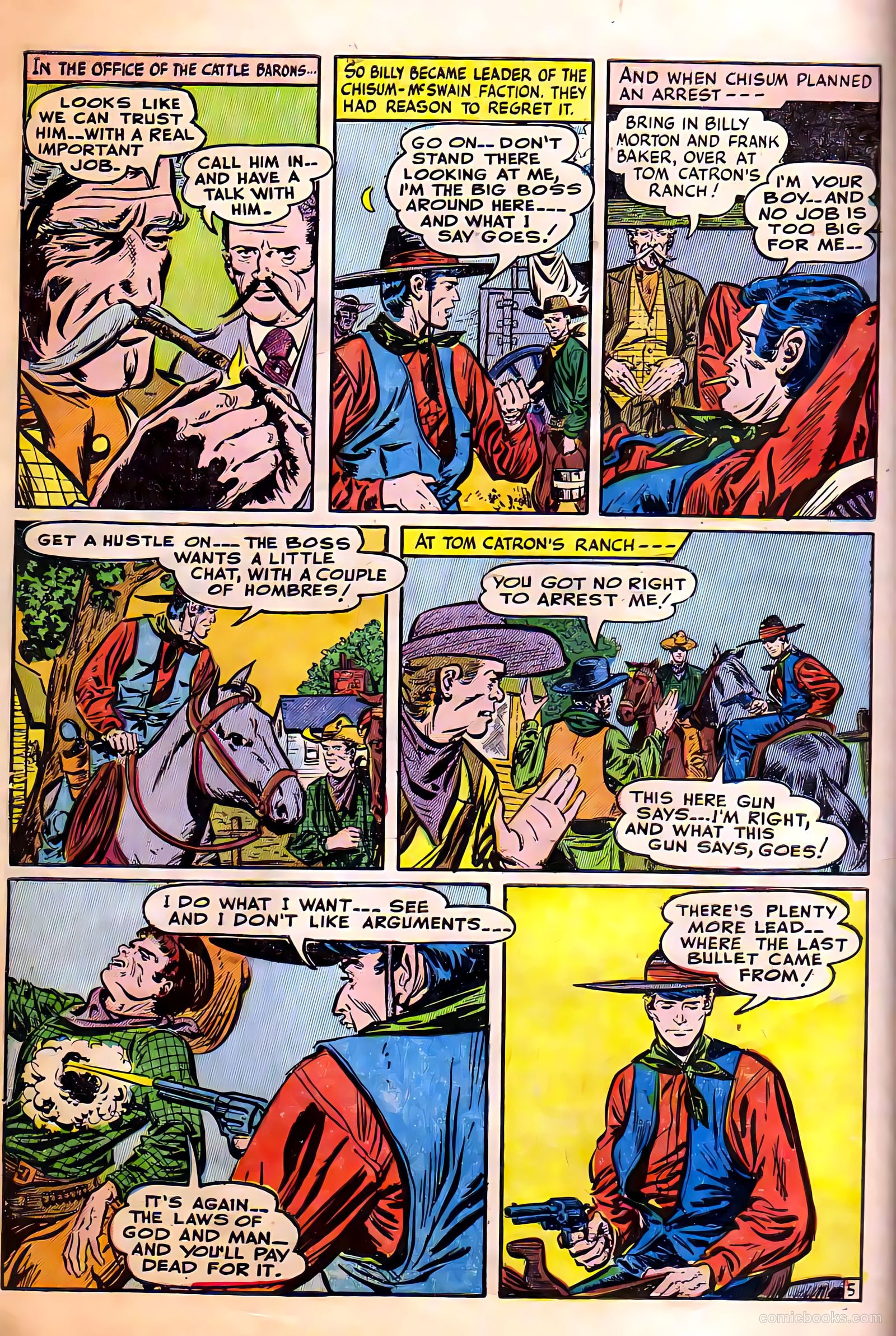 The Outlaws #12 (1953) — page 6