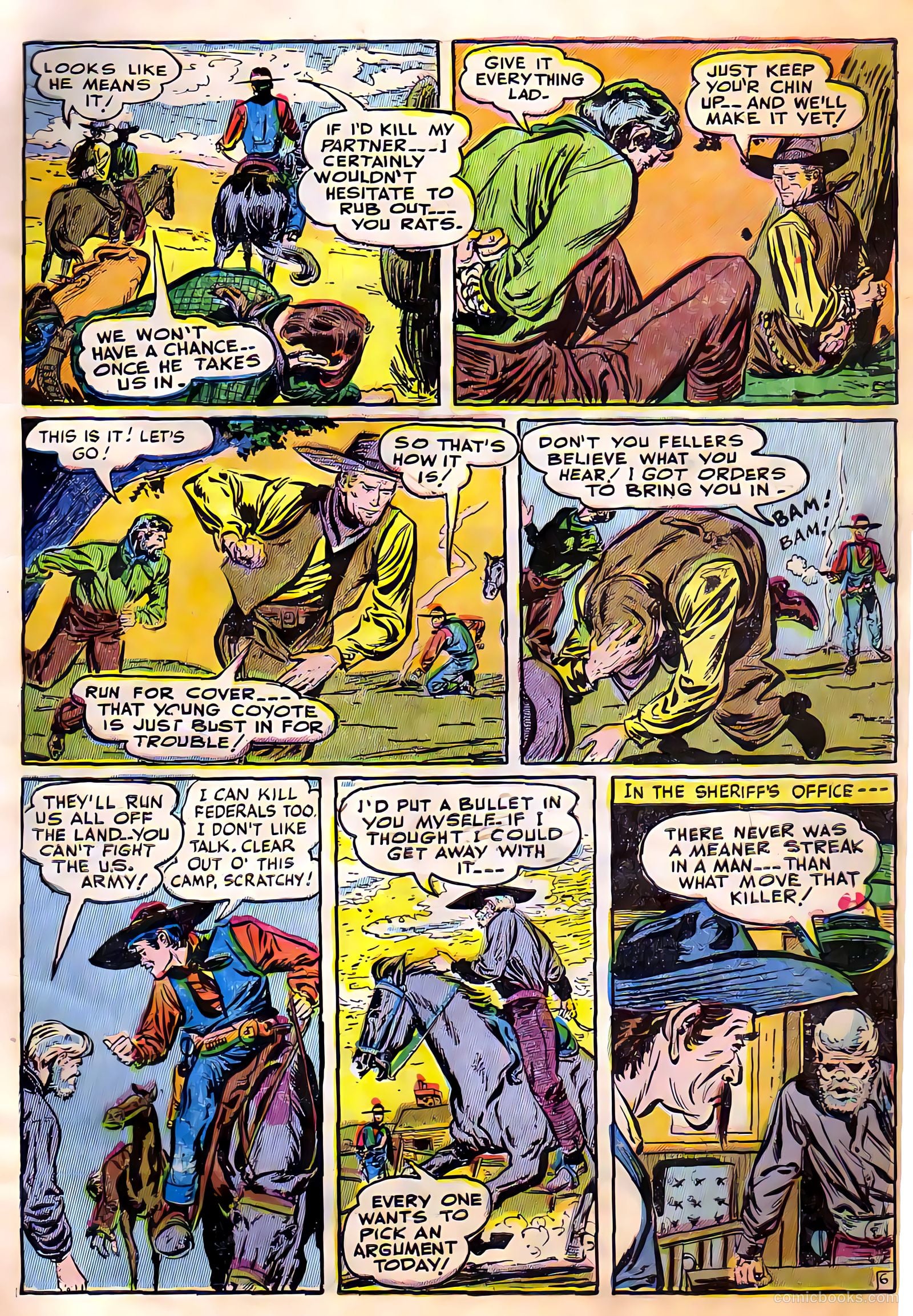 The Outlaws #12 (1953) — page 7