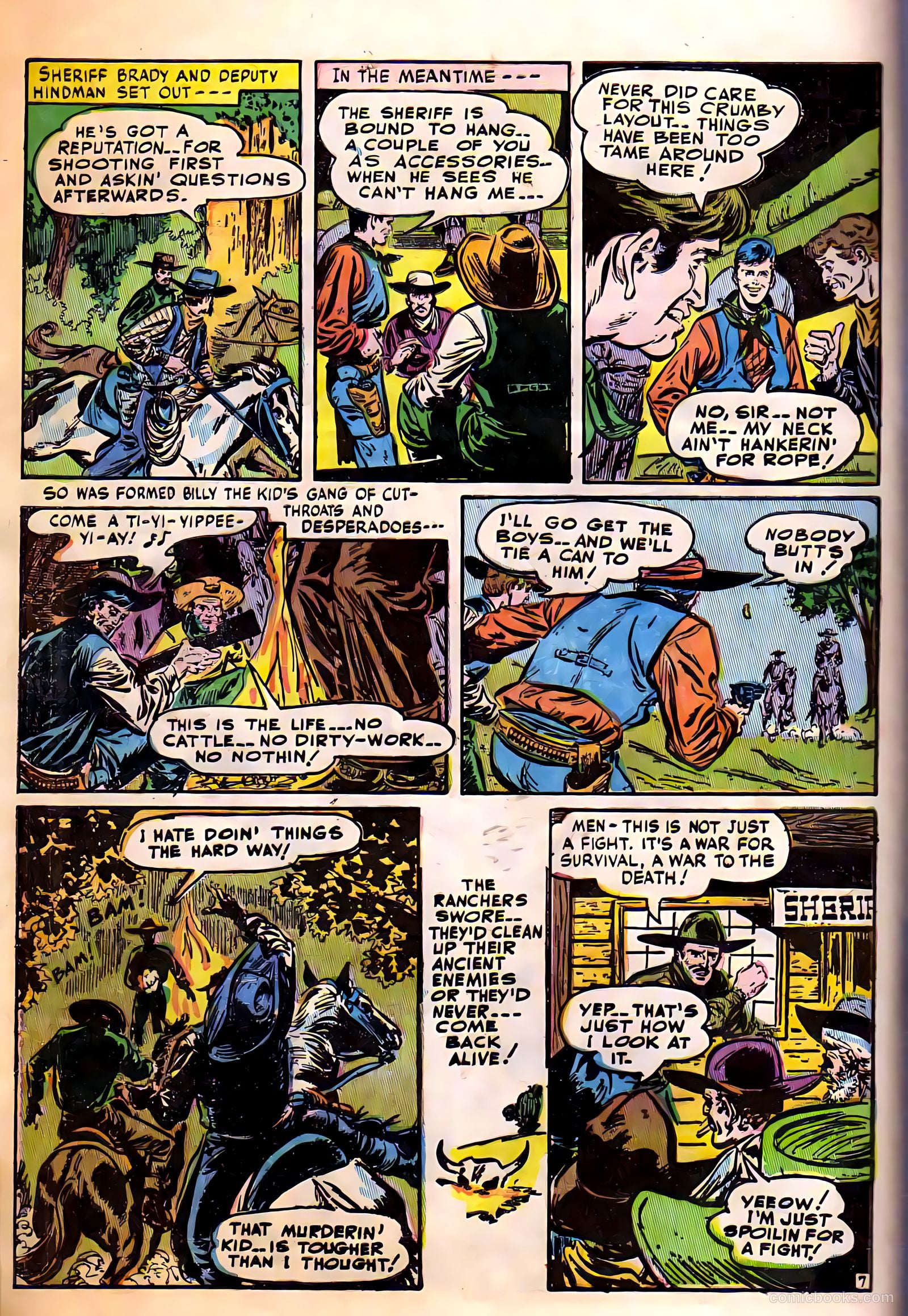 The Outlaws #12 (1953) — page 8