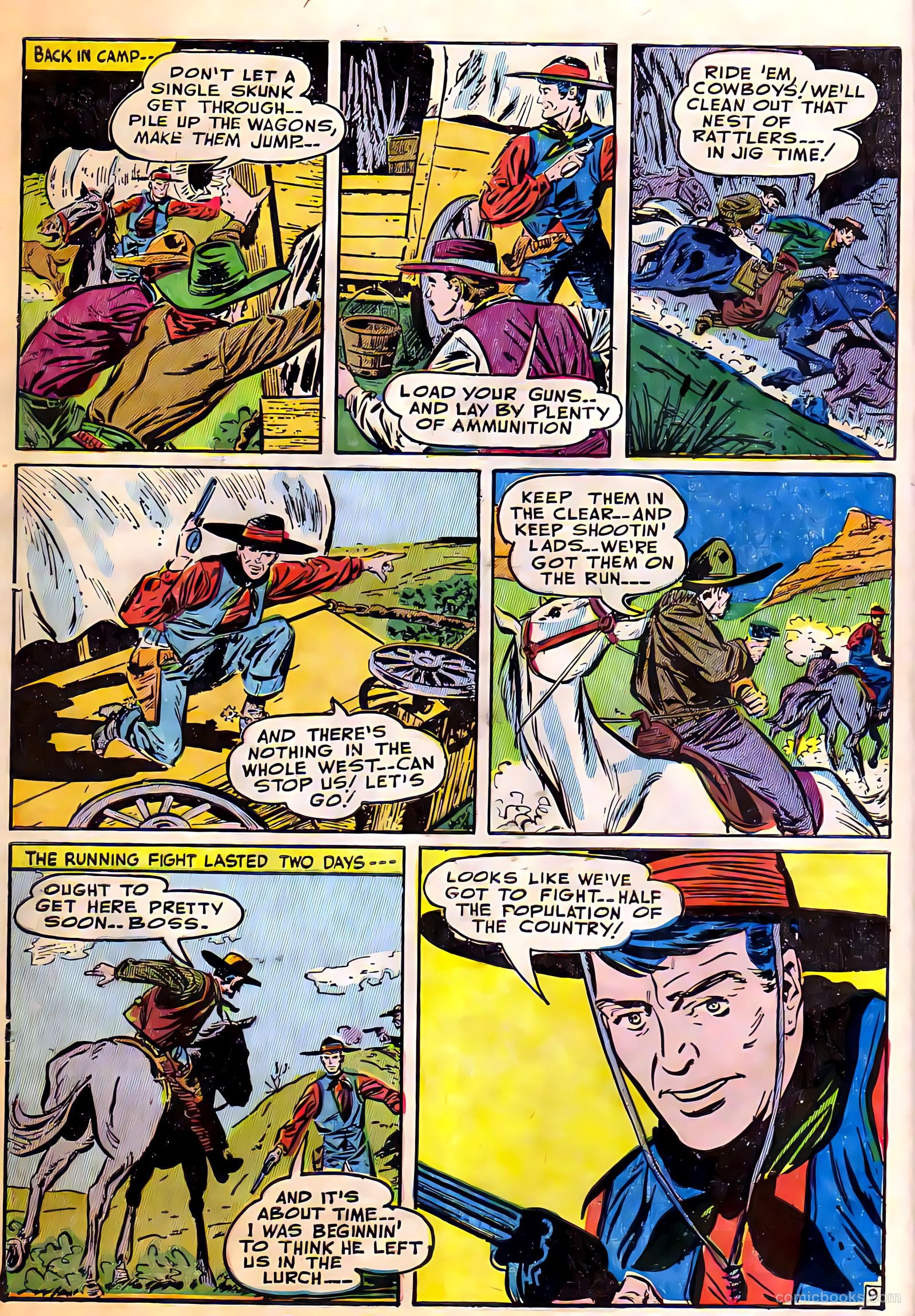 The Outlaws #12 (1953) — page 10