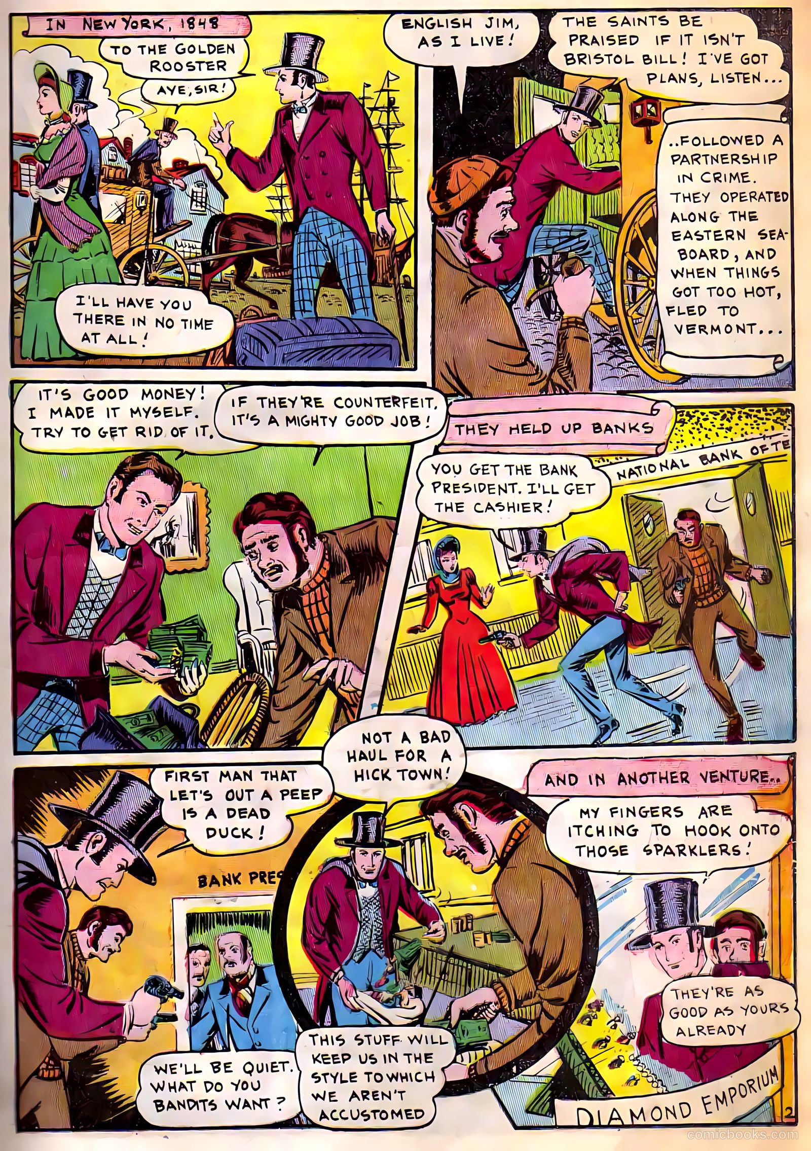 The Outlaws #12 (1953) — page 23