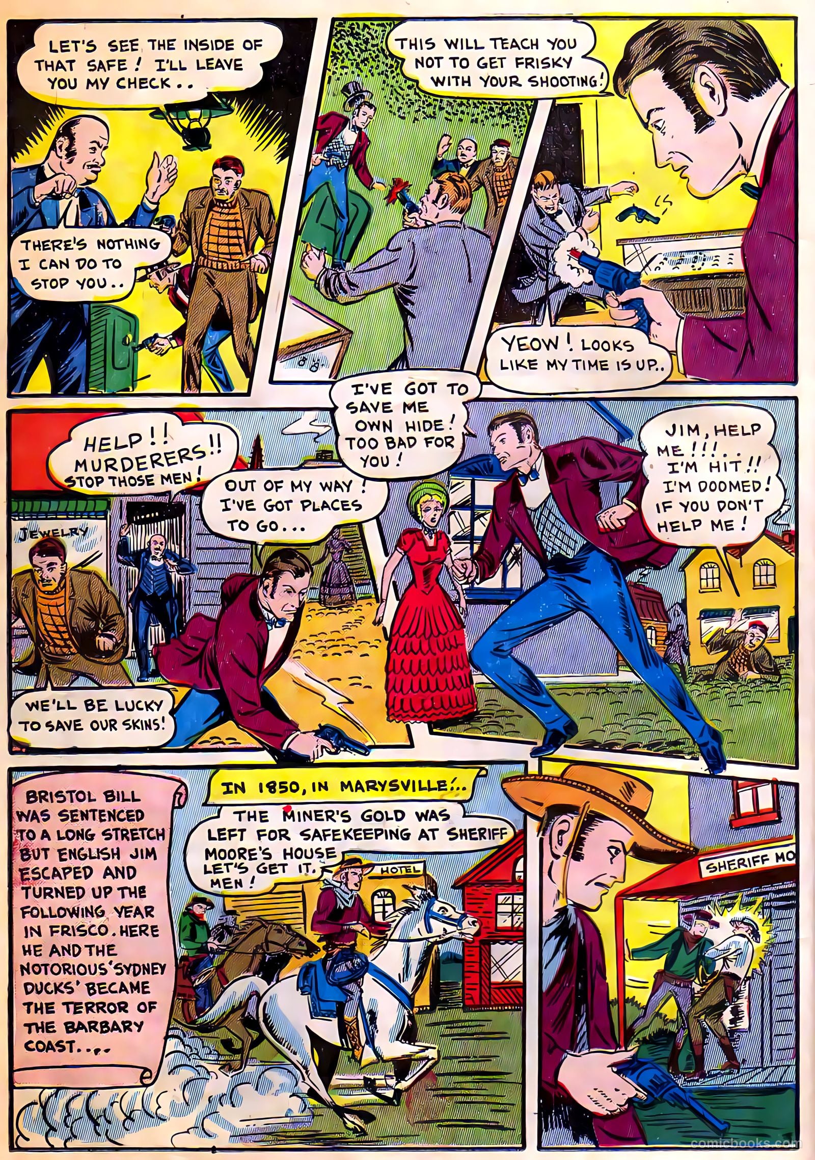 The Outlaws #12 (1953) — page 24