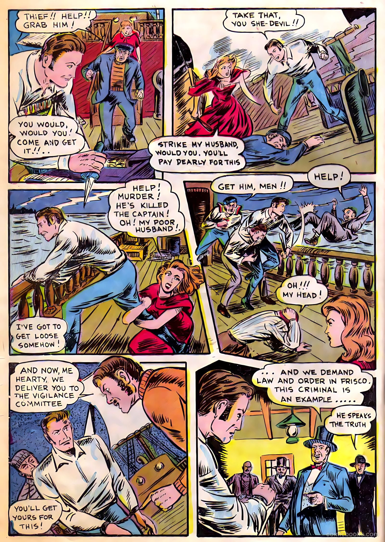 The Outlaws #12 (1953) — page 30