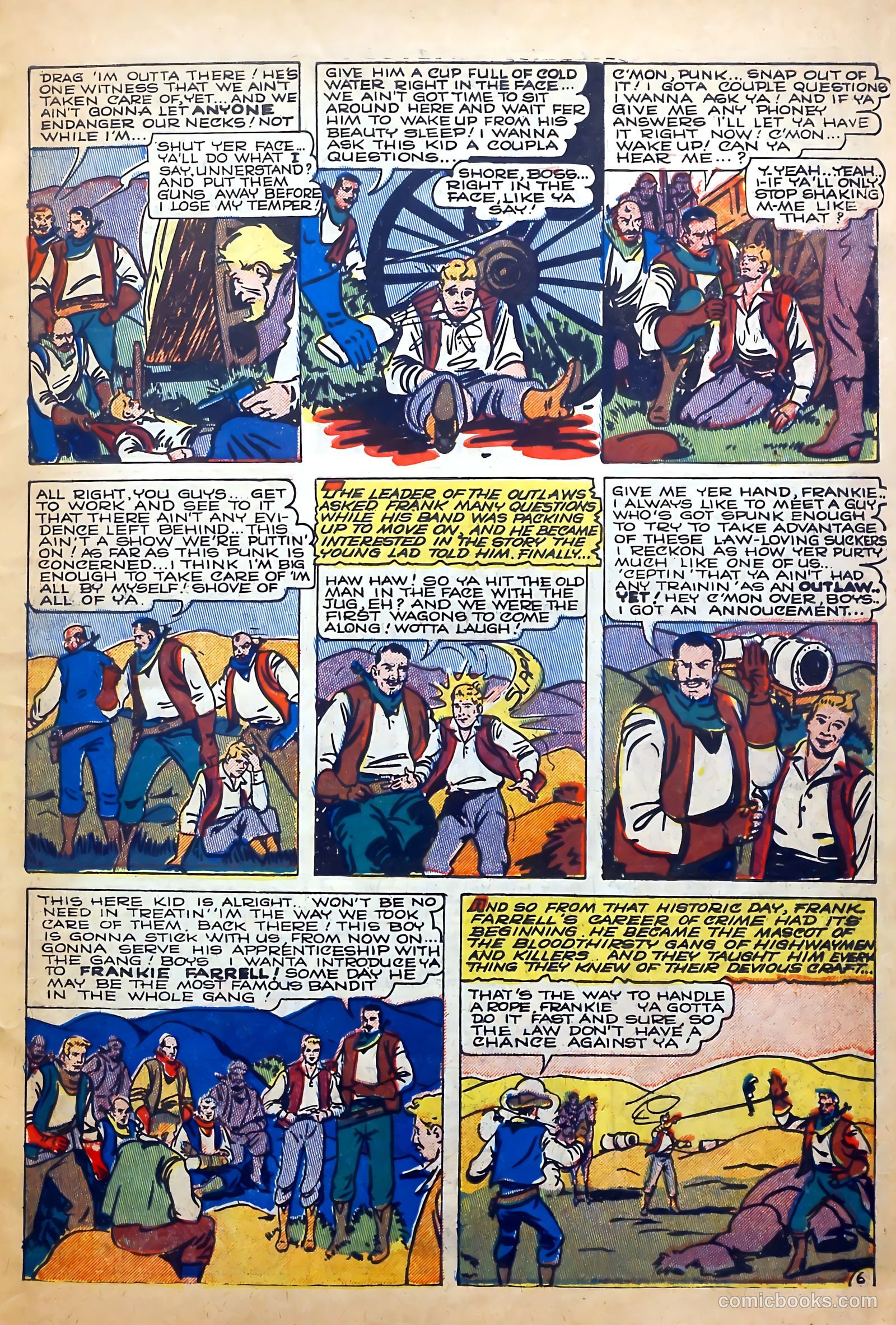 The Outlaws #13 (1953) — page 7 of 36