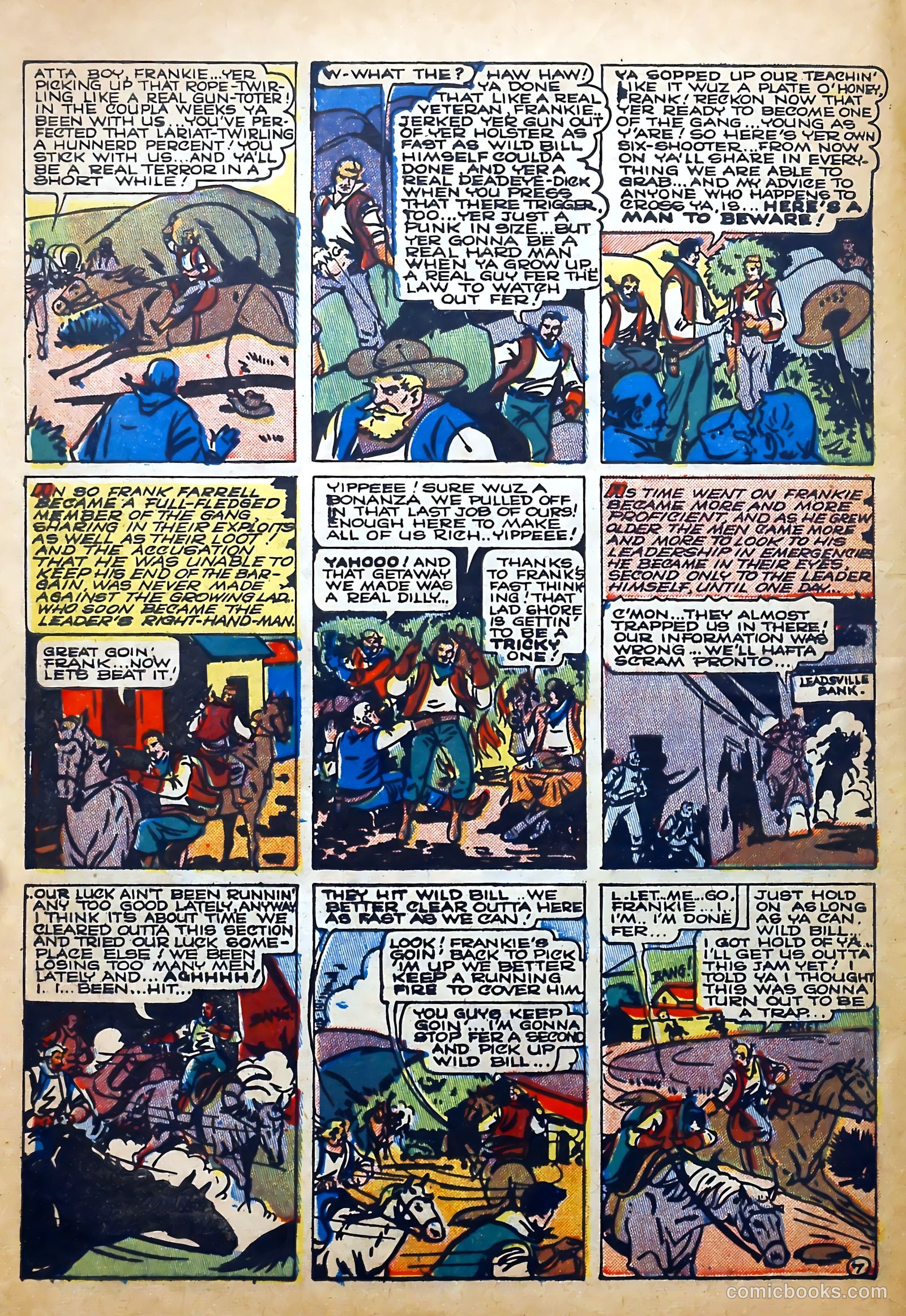 The Outlaws #13 (1953) — page 8 of 36