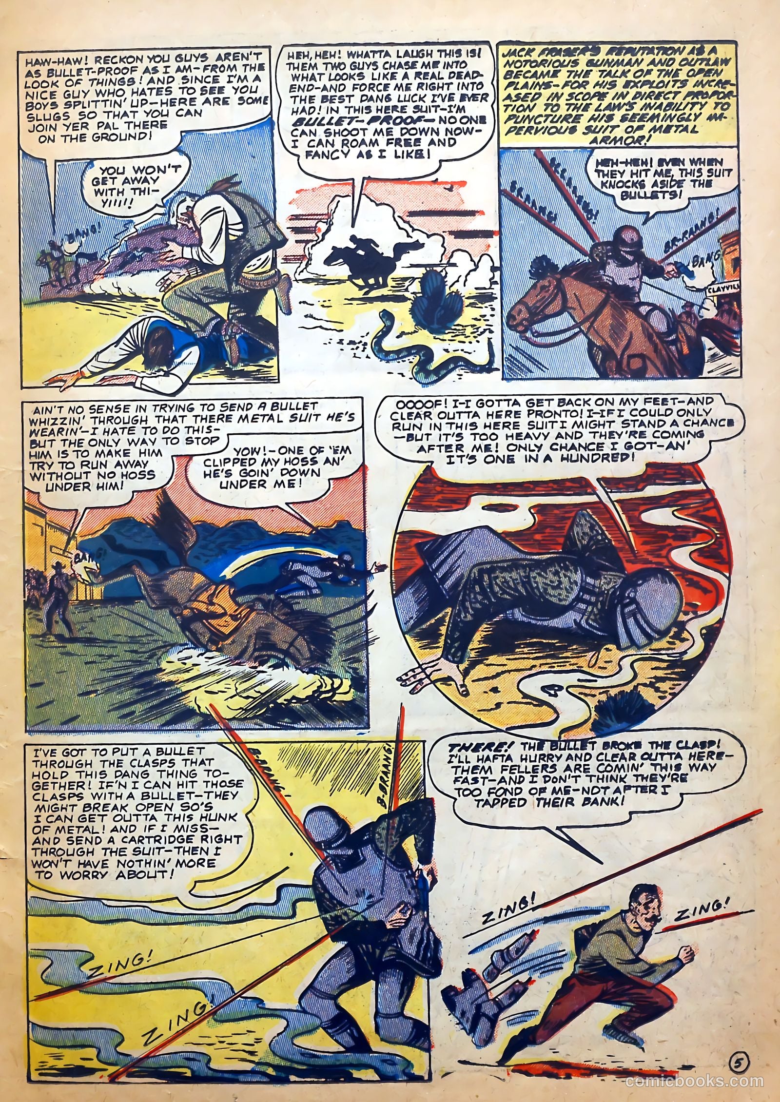 The Outlaws #13 (1953) — page 15 of 36