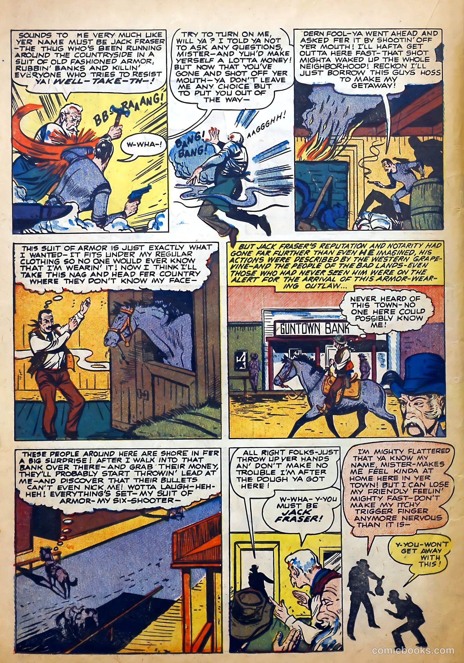 The Outlaws #13 (1953) — page 18 of 36