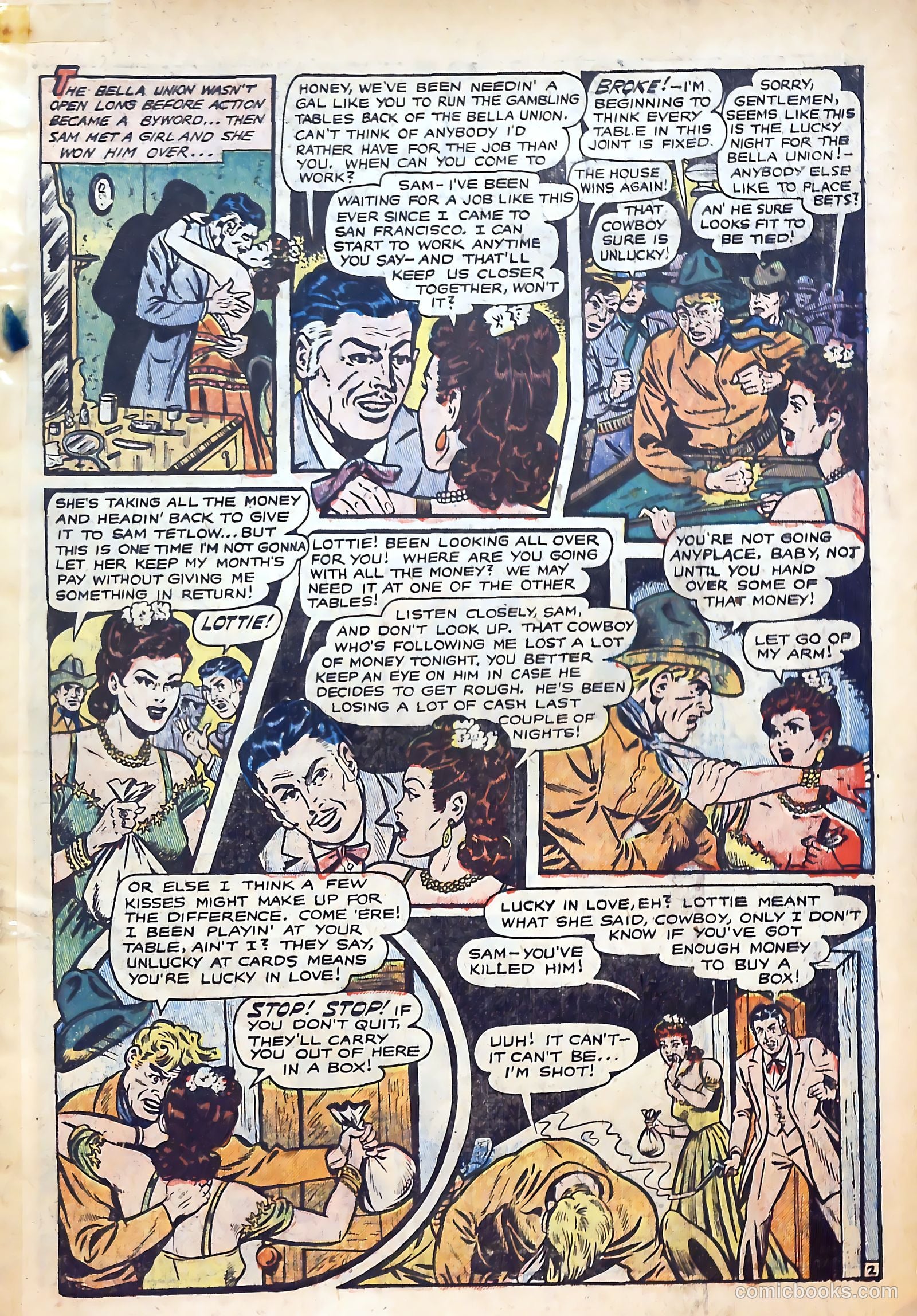 The Outlaws #14 (1954) — page 3 of 36