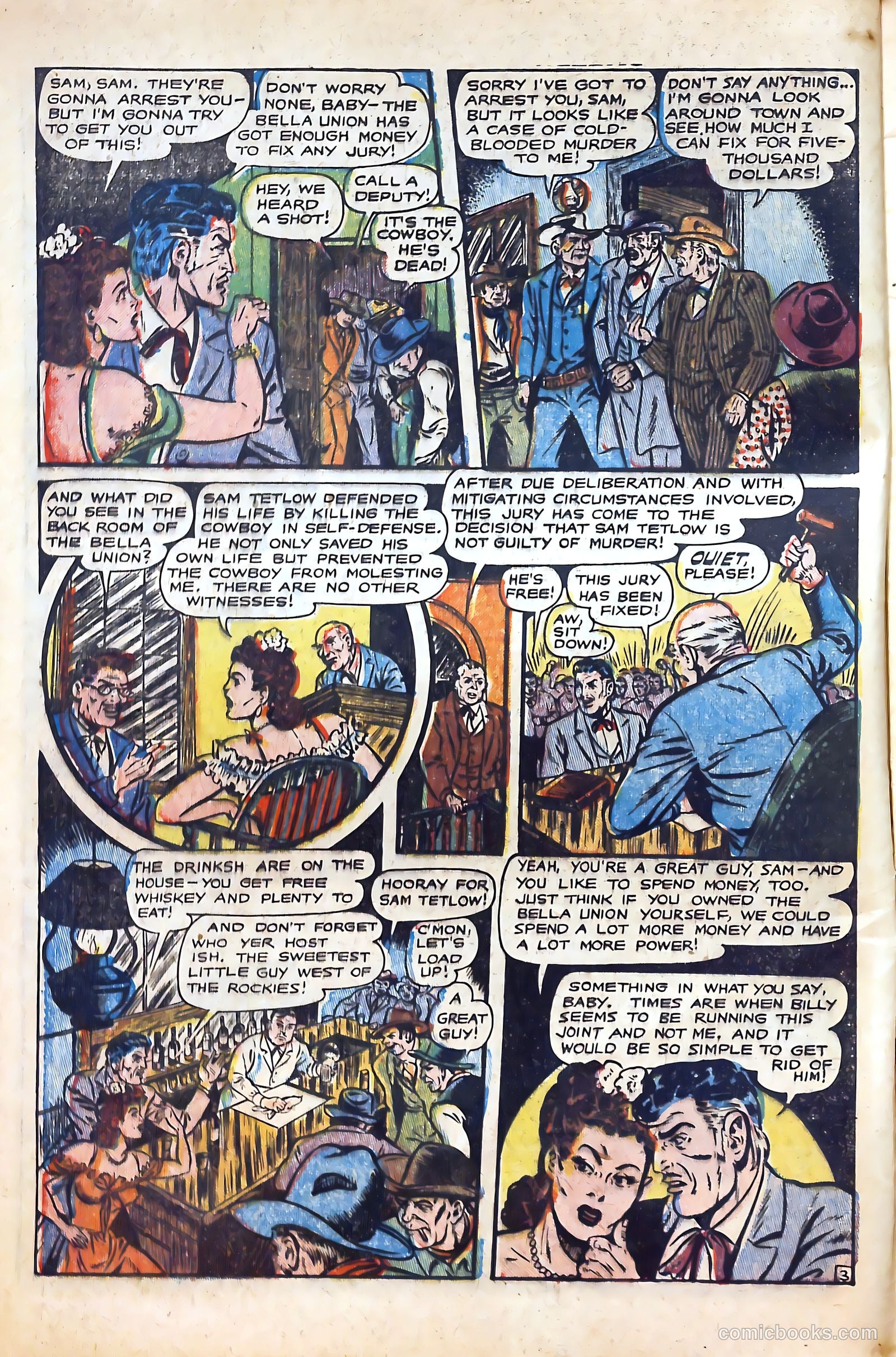 The Outlaws #14 (1954) — page 4 of 36