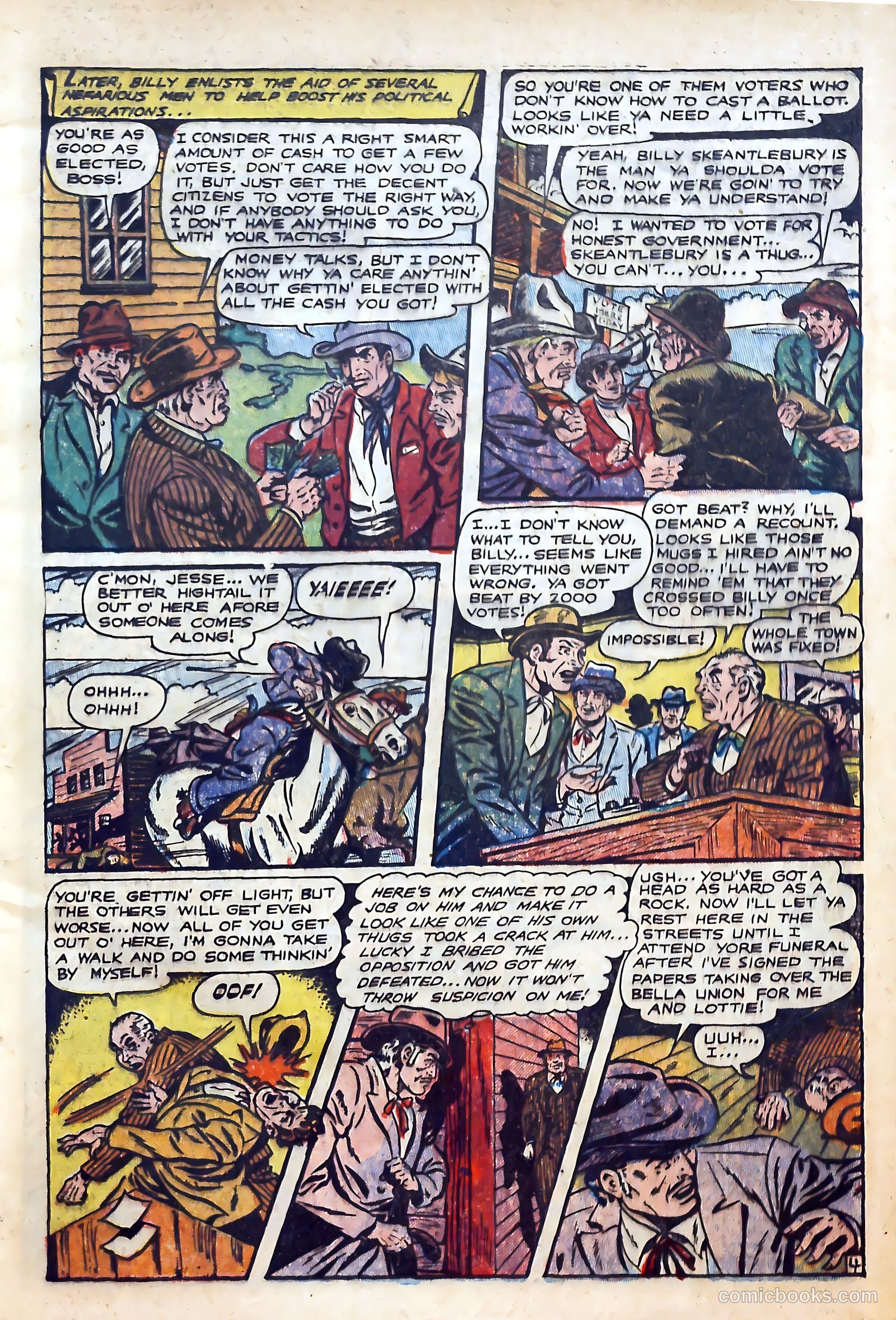 The Outlaws #14 (1954) — page 5 of 36
