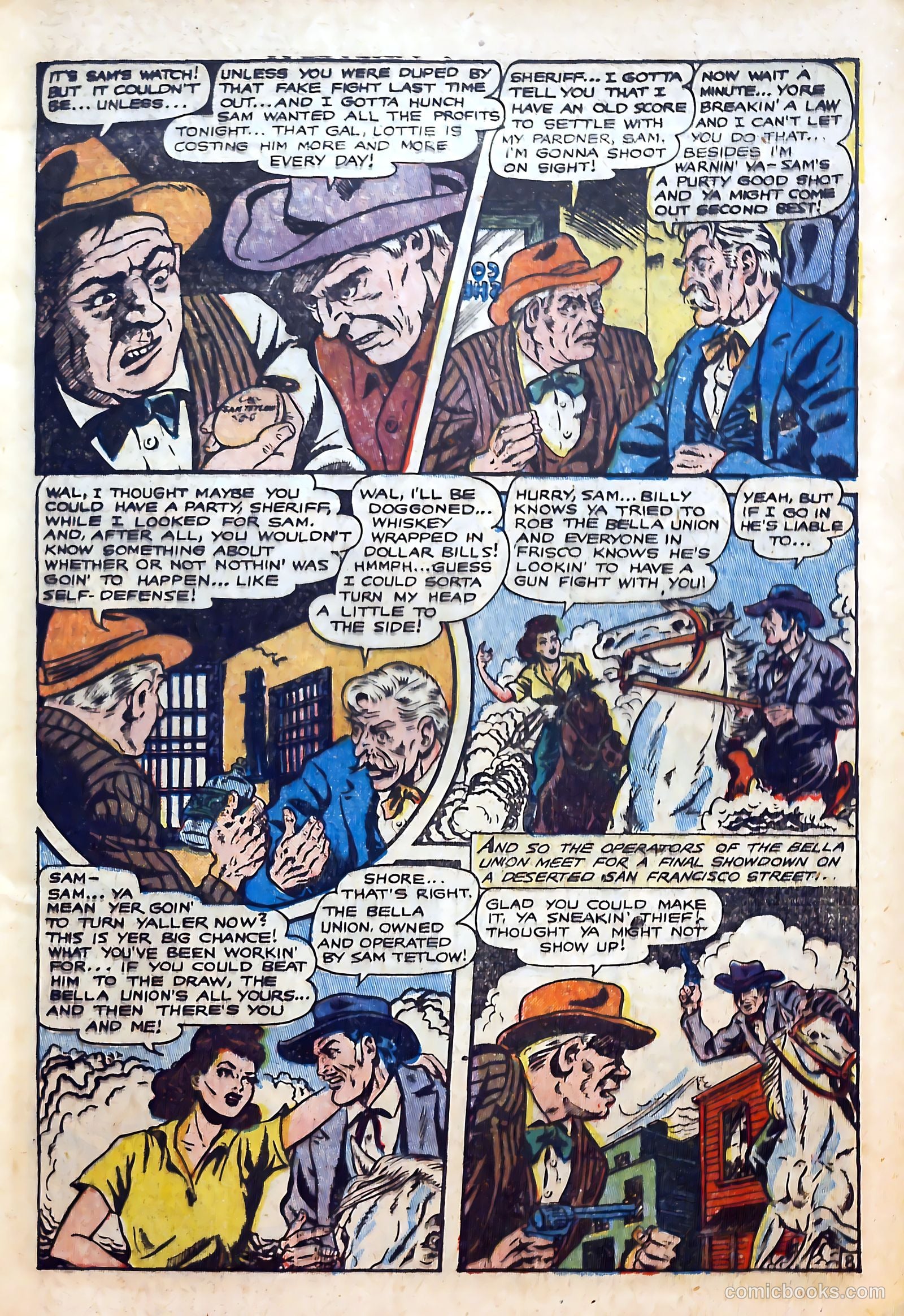 The Outlaws #14 (1954) — page 9 of 36