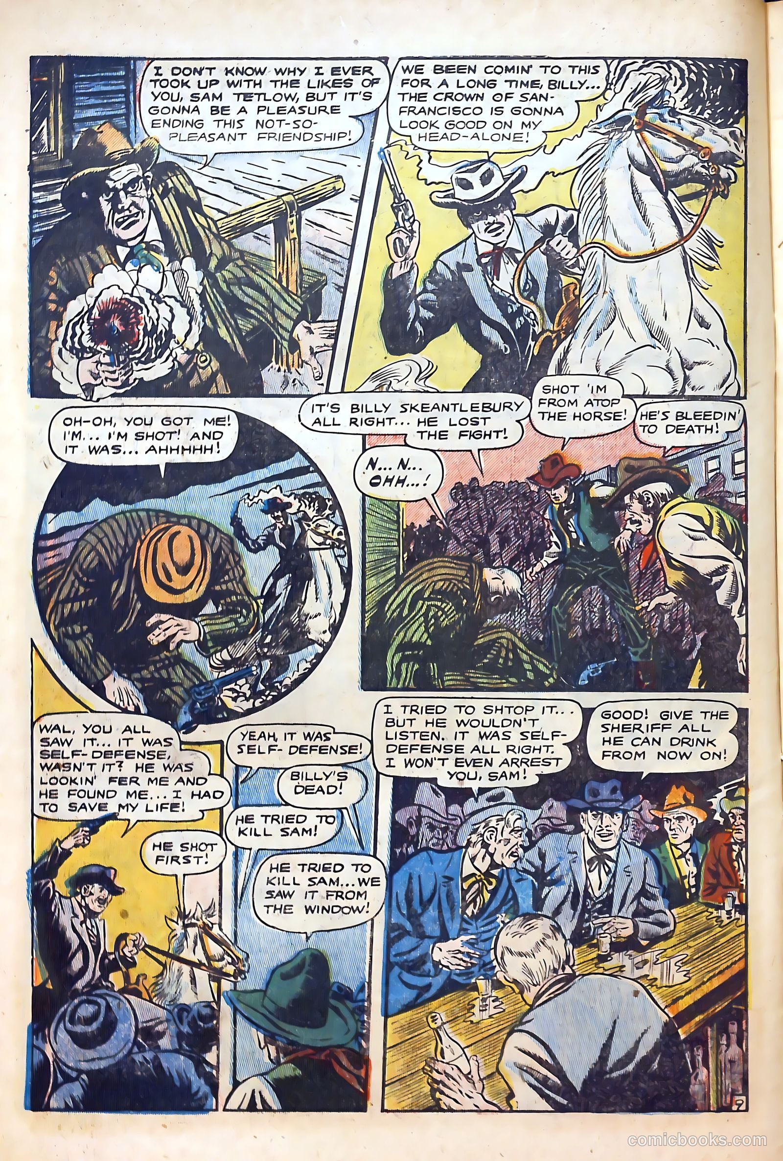 The Outlaws #14 (1954) — page 10 of 36