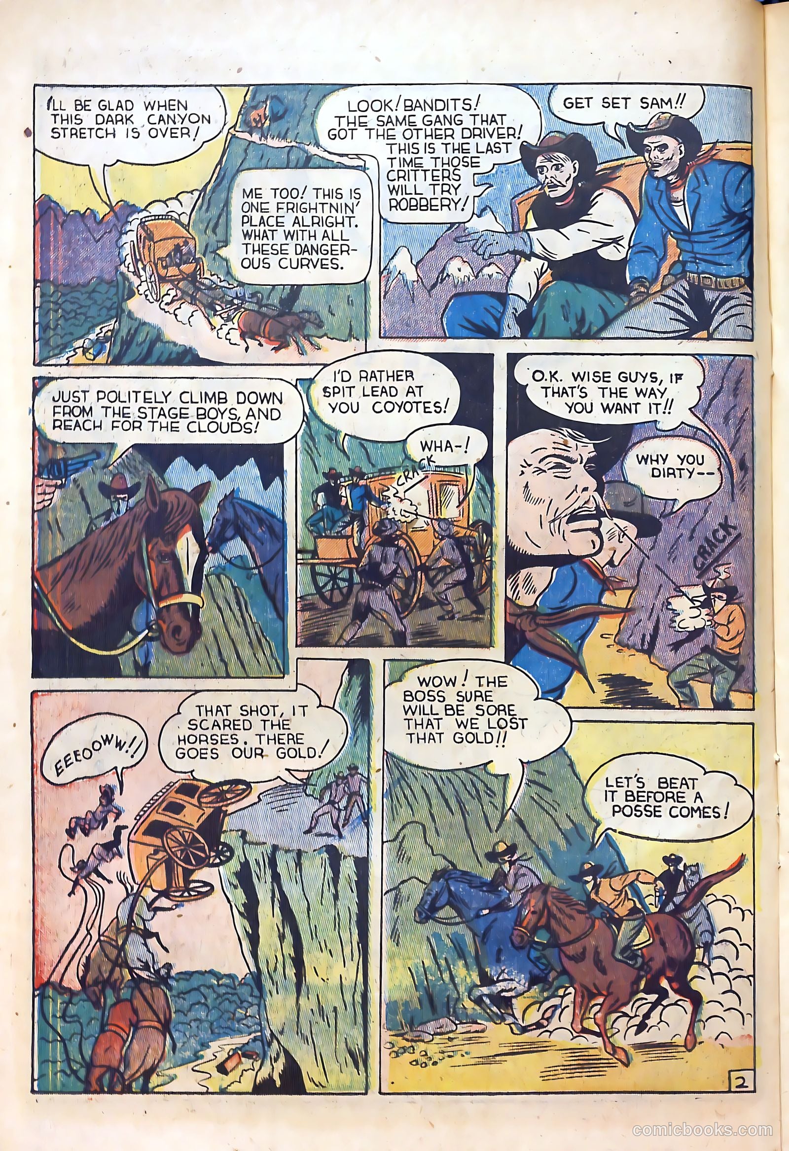 The Outlaws #14 (1954) — page 14 of 36