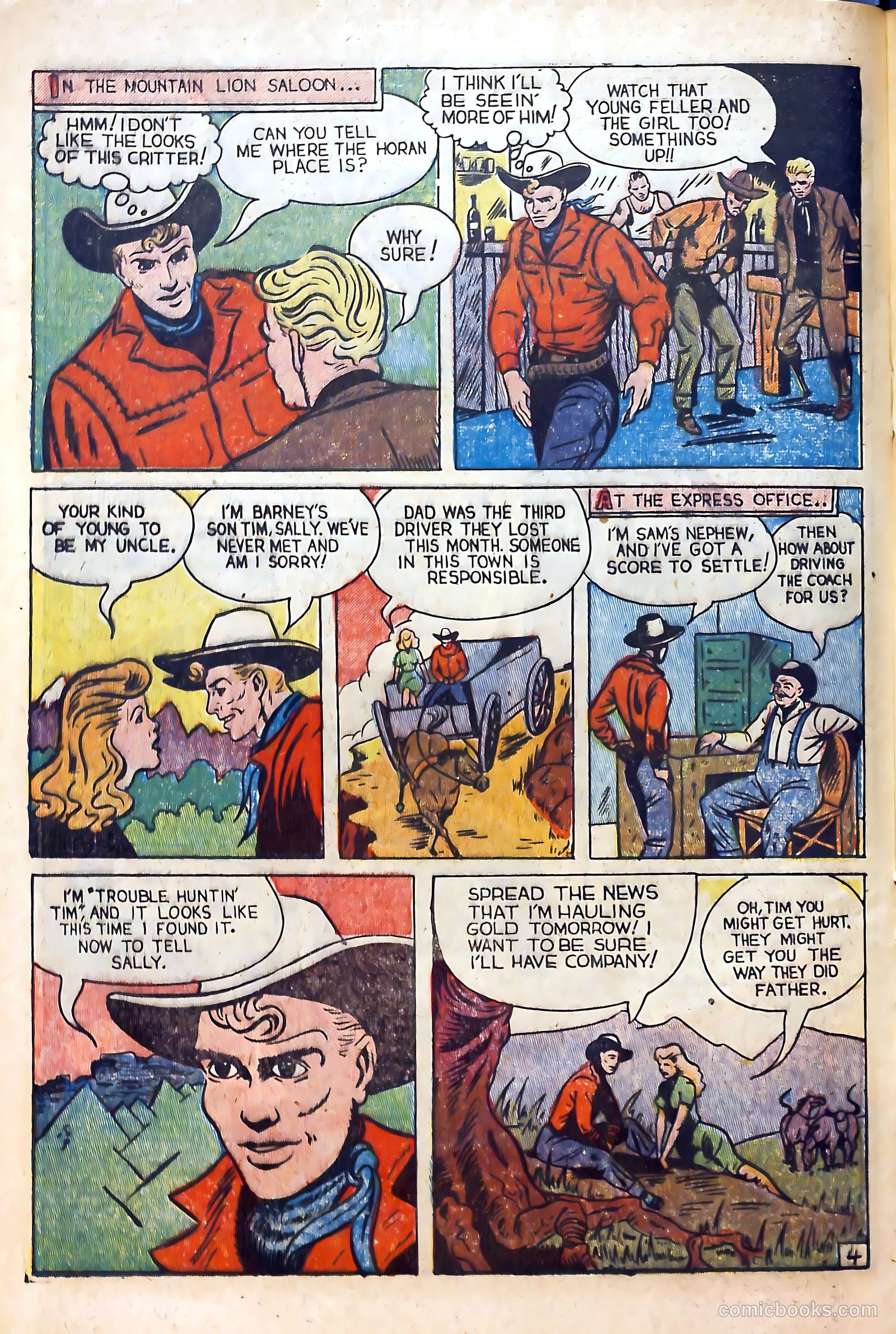 The Outlaws #14 (1954) — page 16 of 36