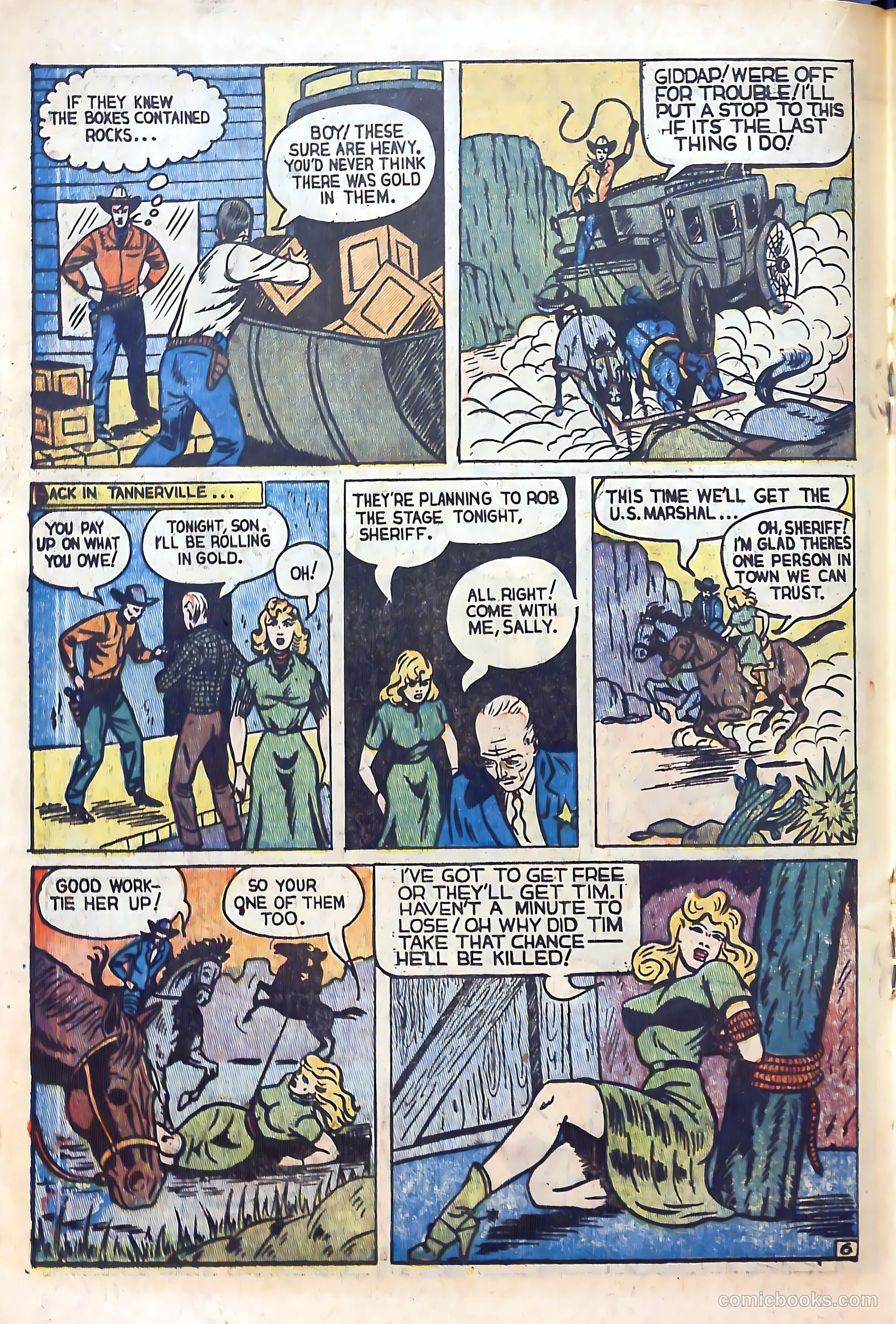 The Outlaws #14 (1954) — page 18 of 36