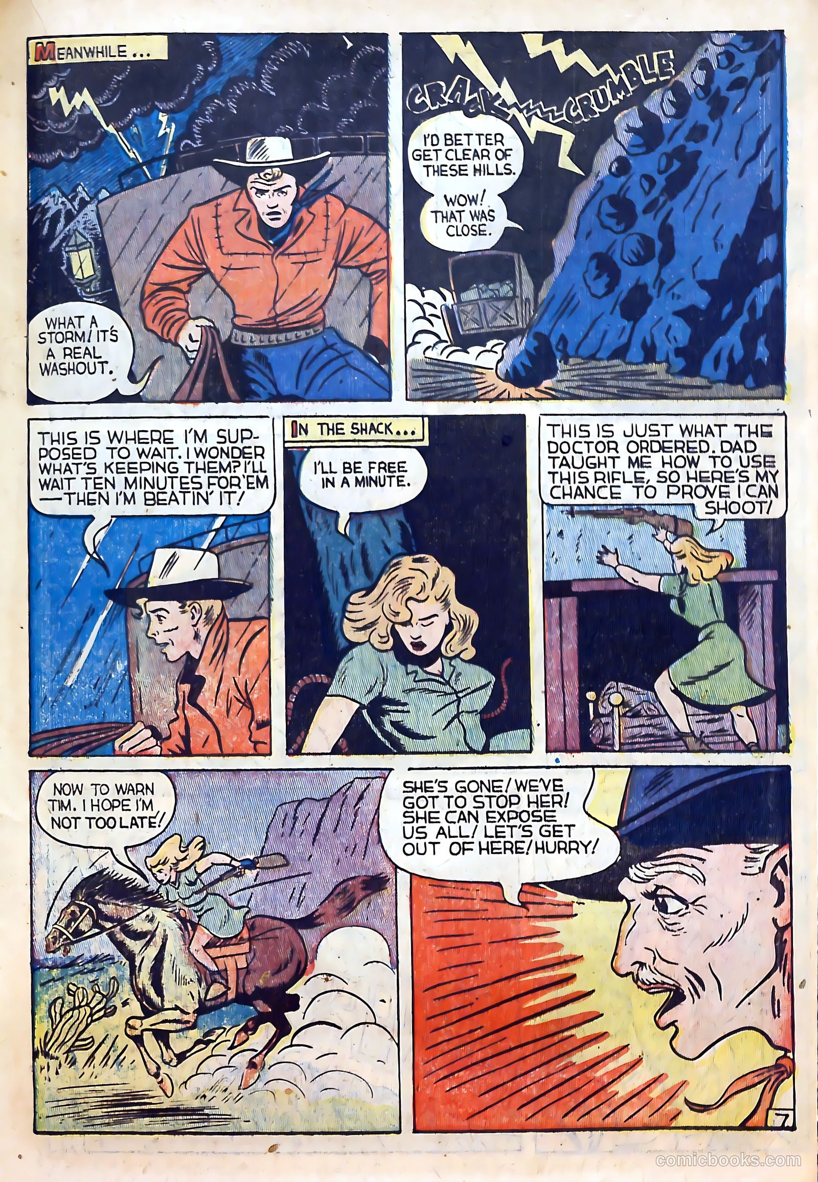The Outlaws #14 (1954) — page 19 of 36