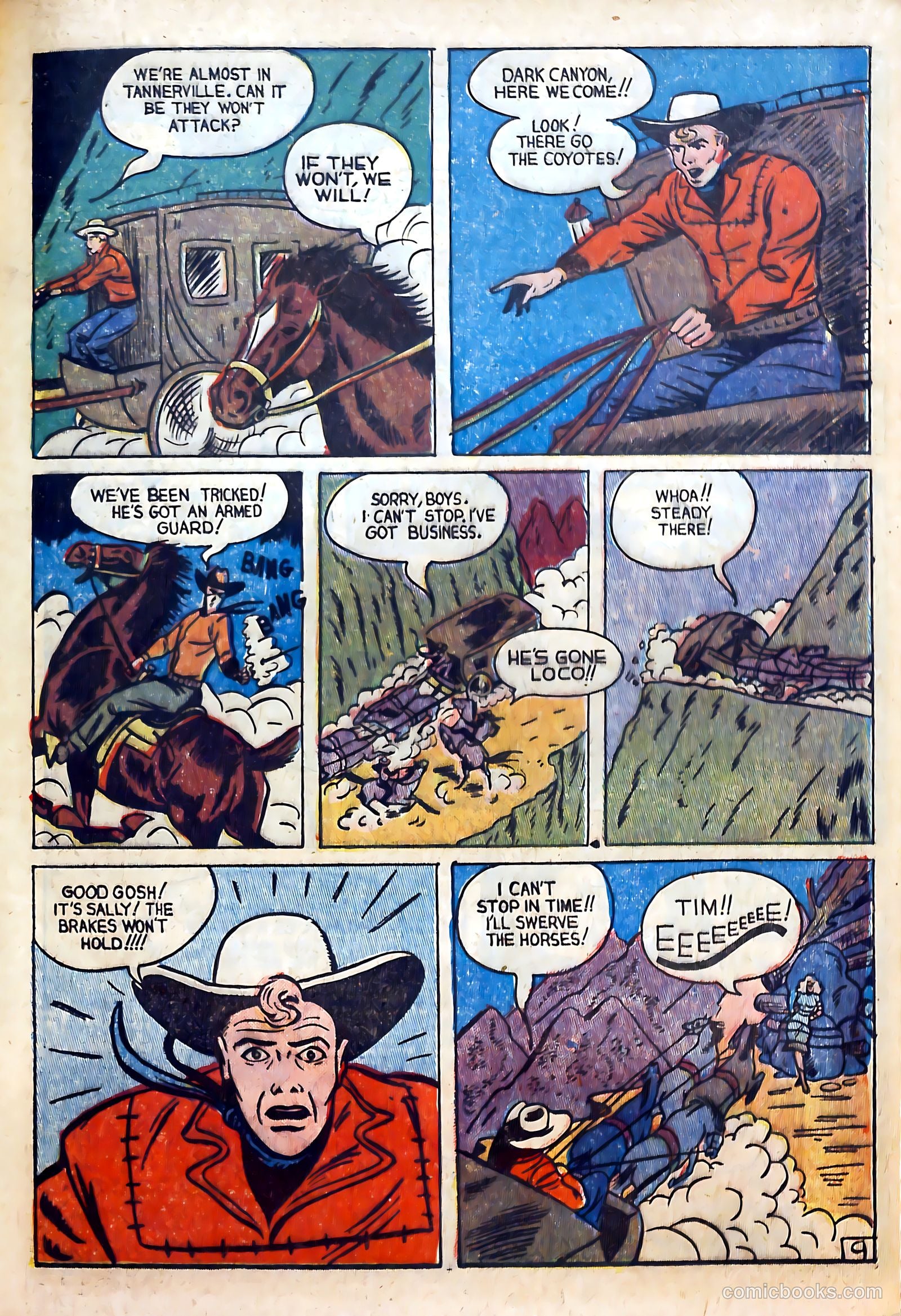 The Outlaws #14 (1954) — page 21 of 36