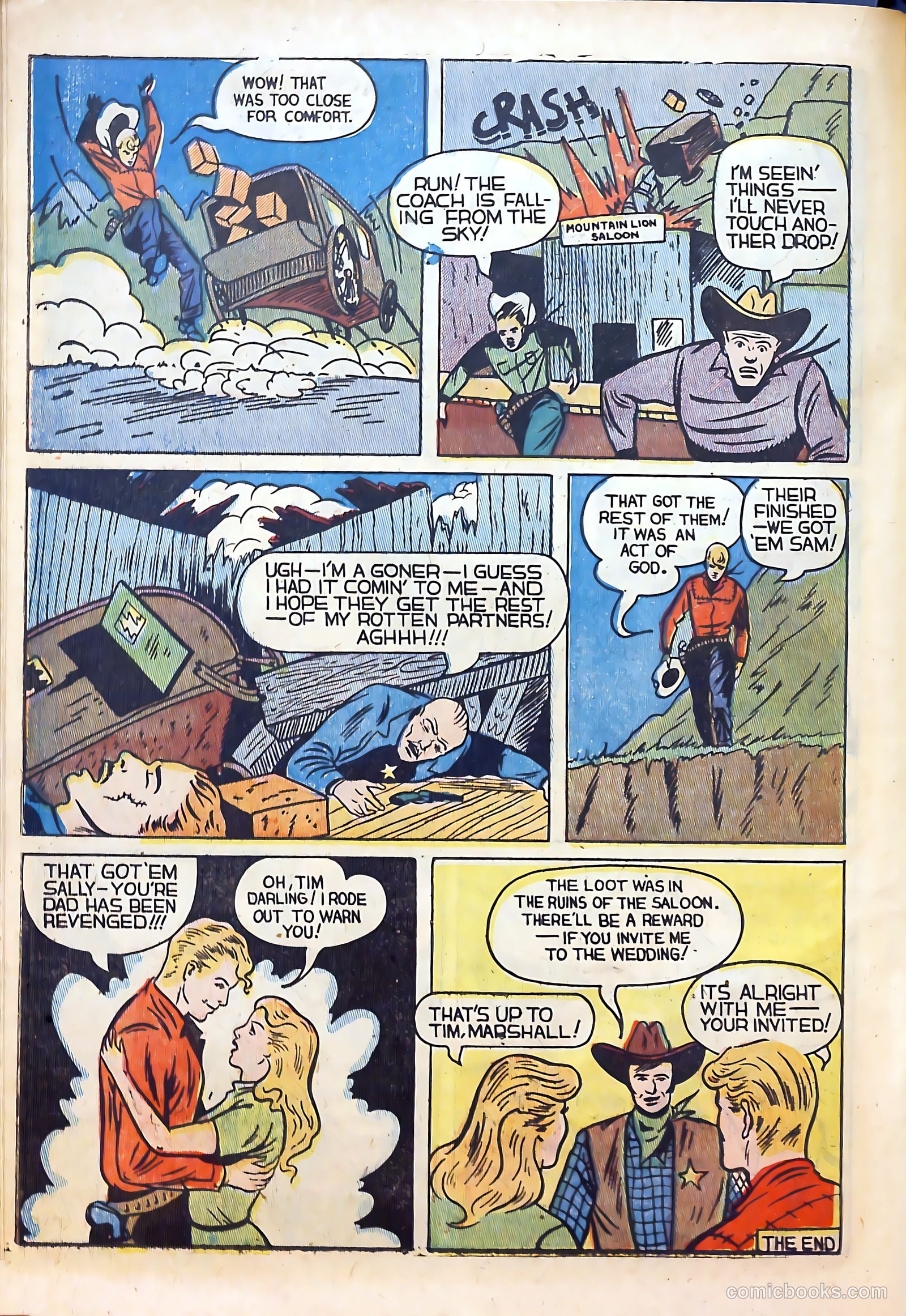 The Outlaws #14 (1954) — page 22 of 36