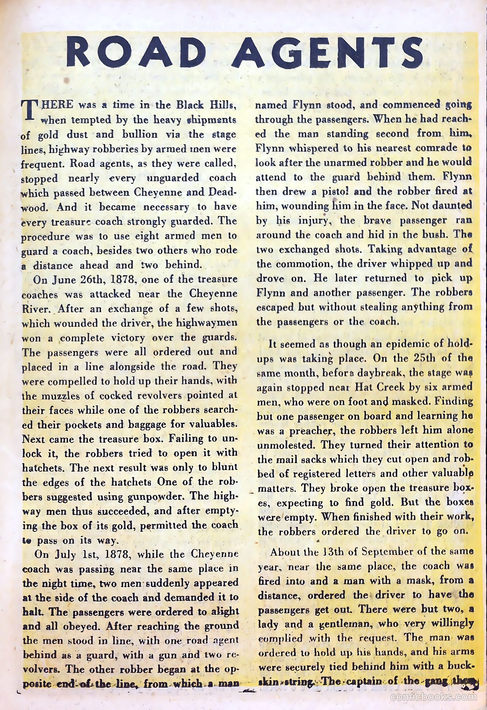 The Outlaws #14 (1954) — page 23 of 36