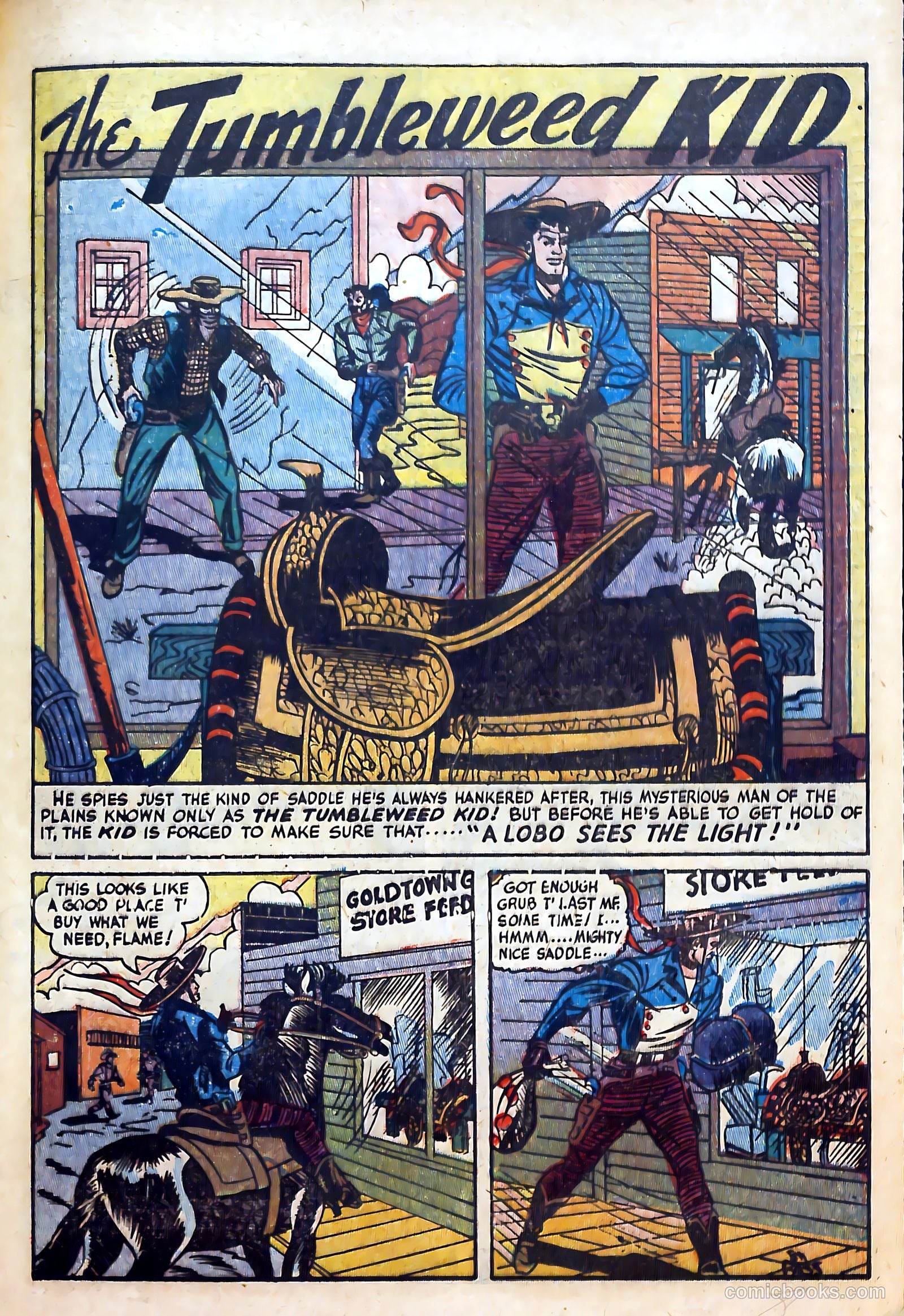 The Outlaws #14 (1954) — page 25 of 36