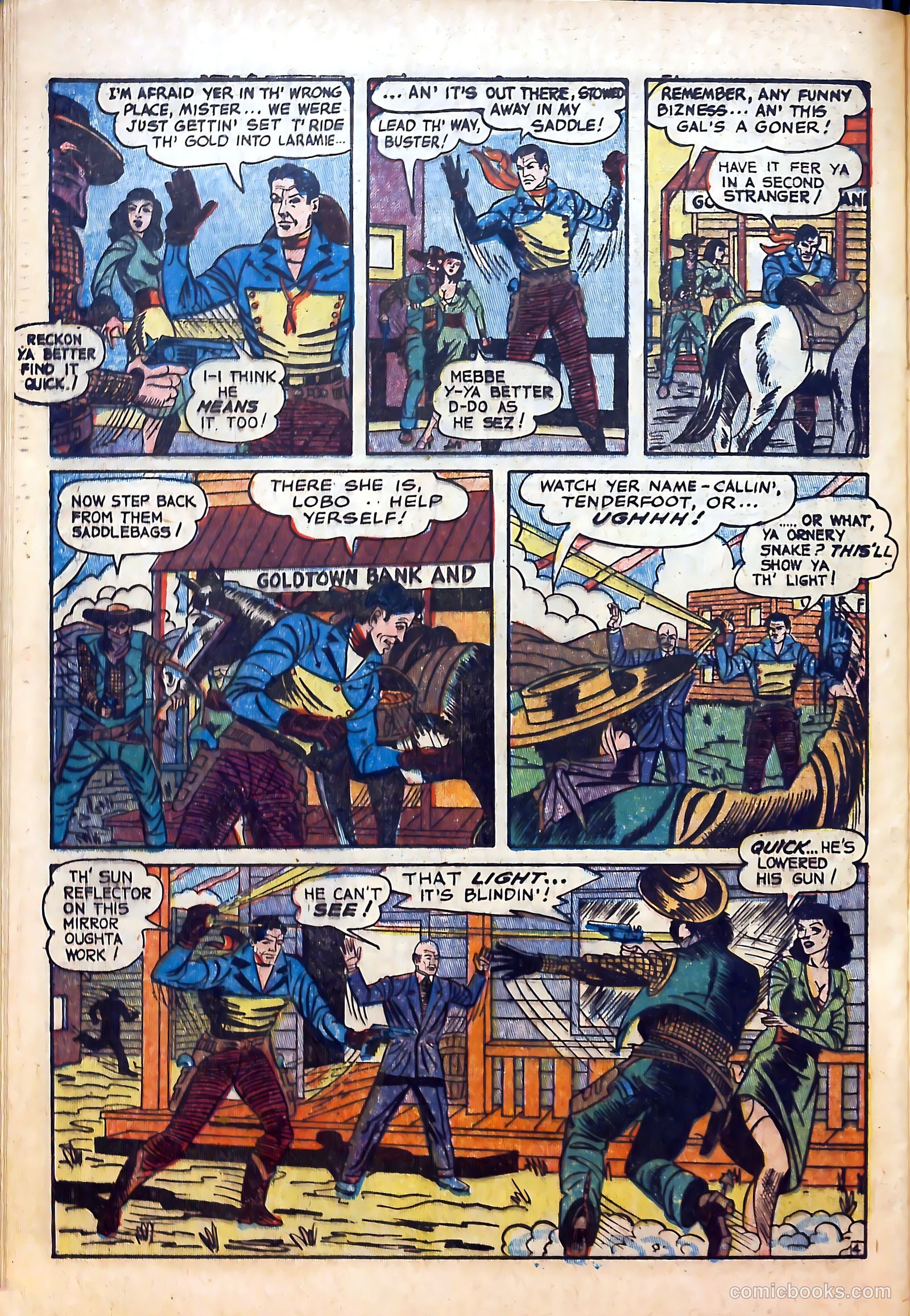 The Outlaws #14 (1954) — page 28 of 36