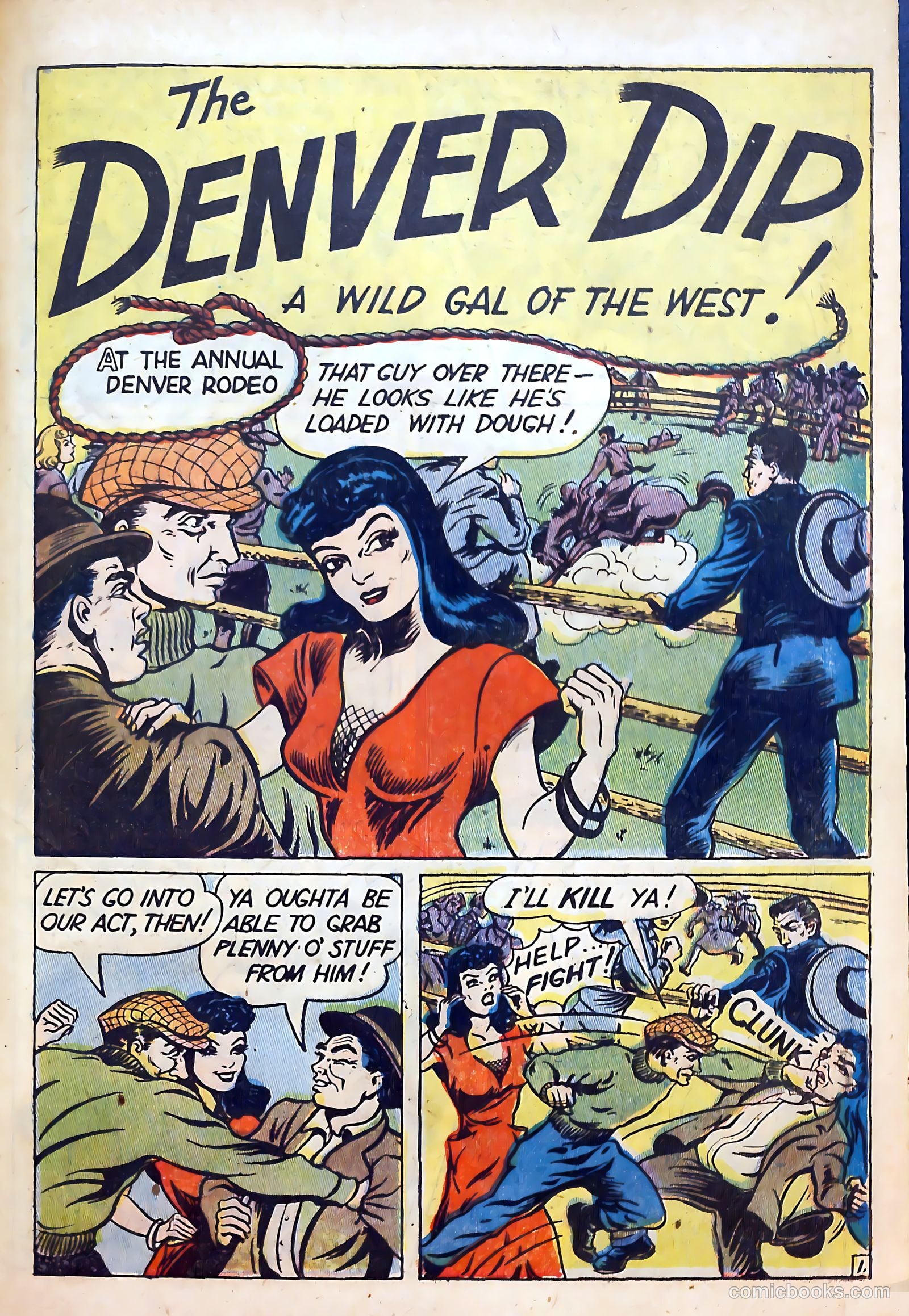The Outlaws #14 (1954) — page 31 of 36