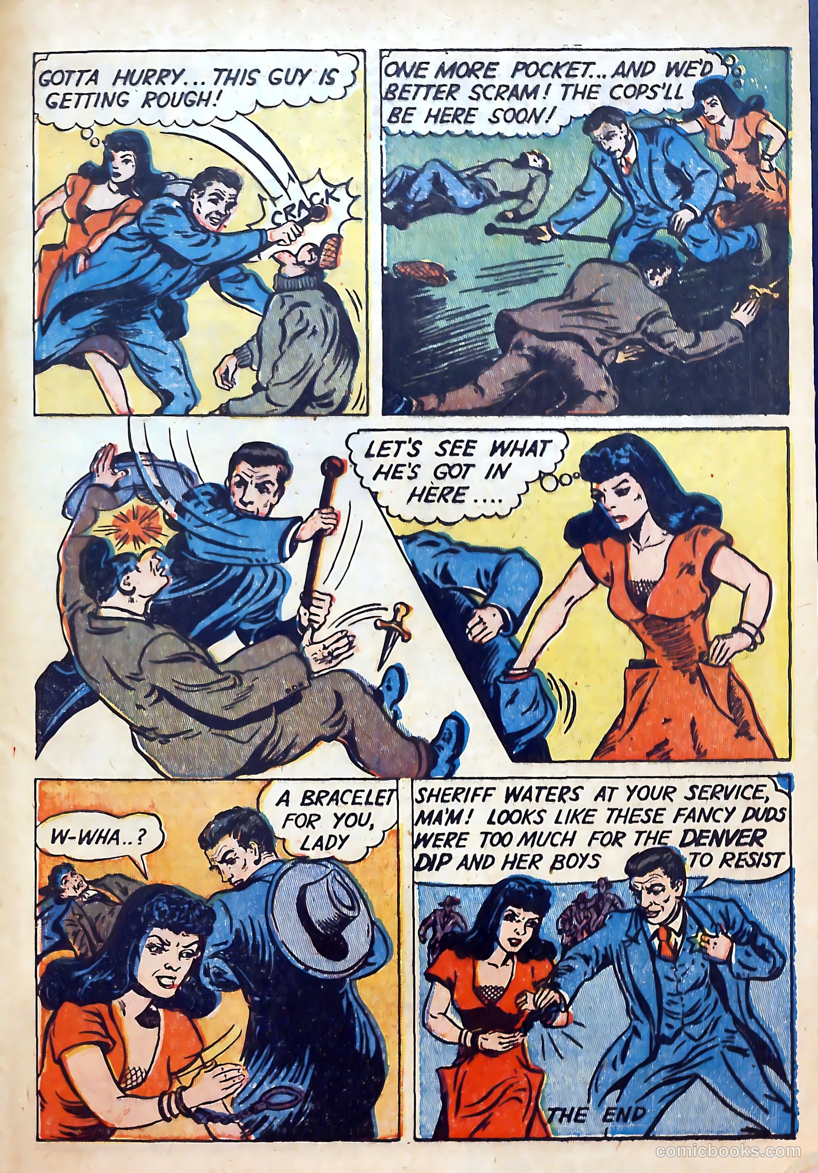 The Outlaws #14 (1954) — page 33 of 36