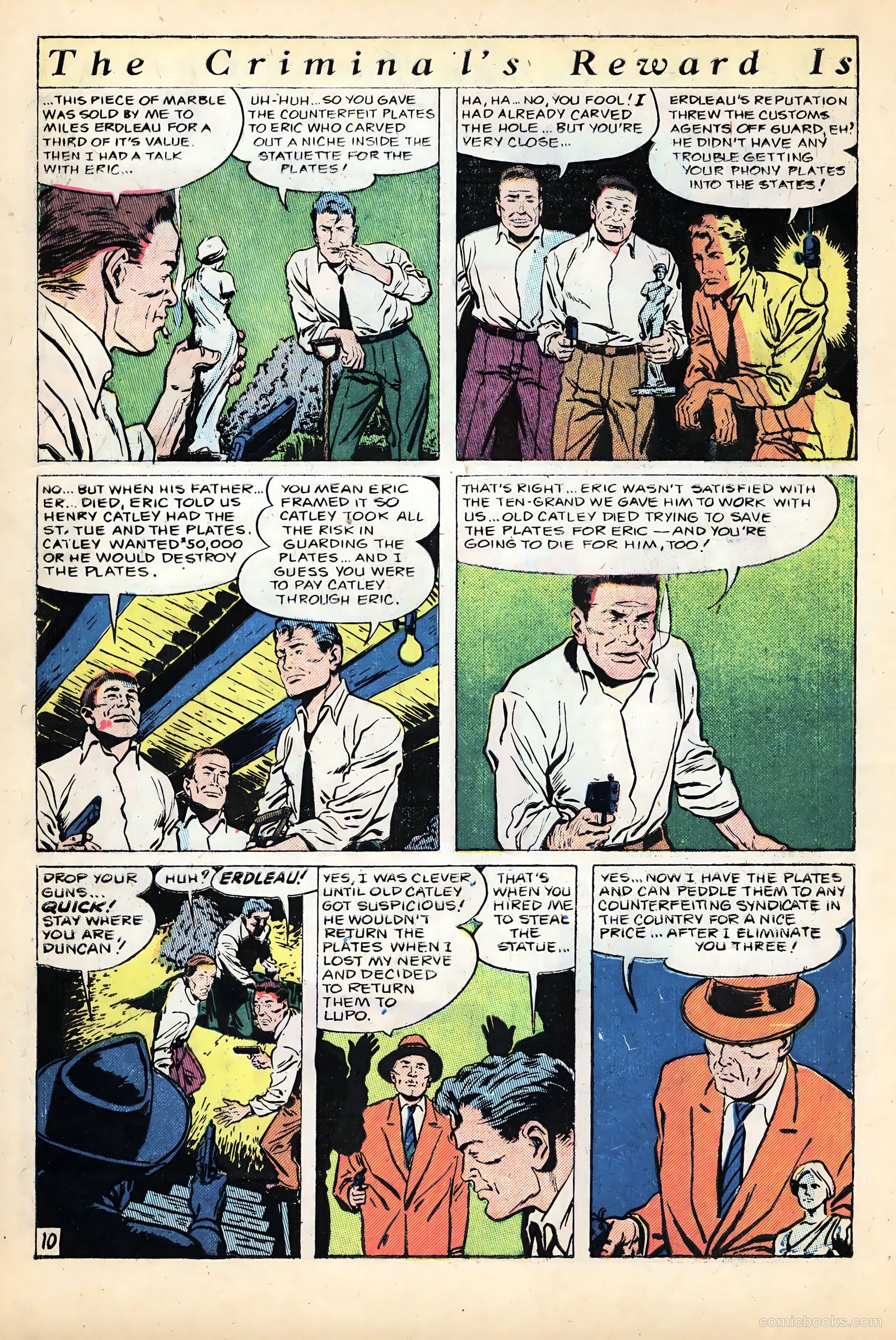 The Perfect Crime #12 (1951) — page 8