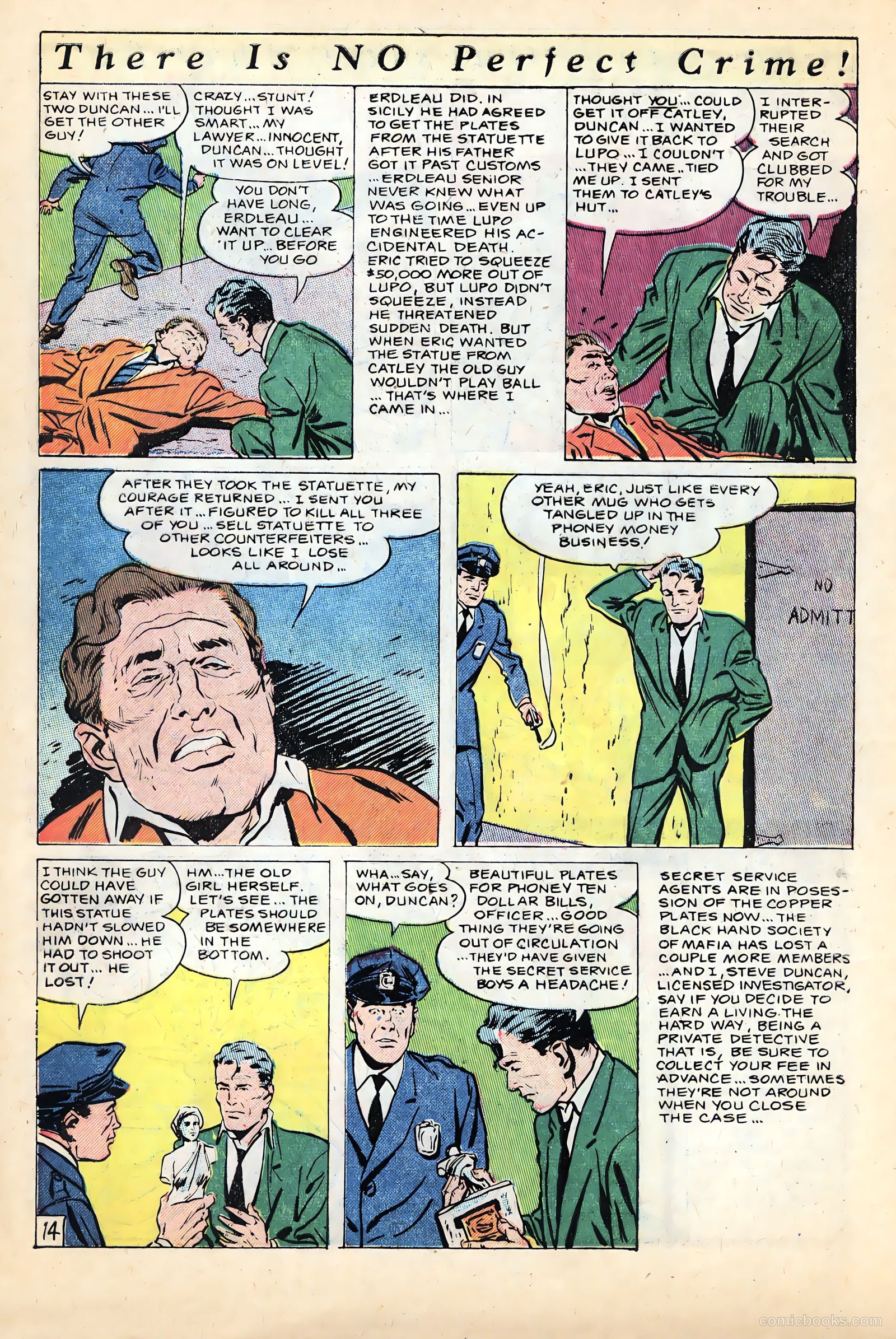 The Perfect Crime #12 (1951) — page 12