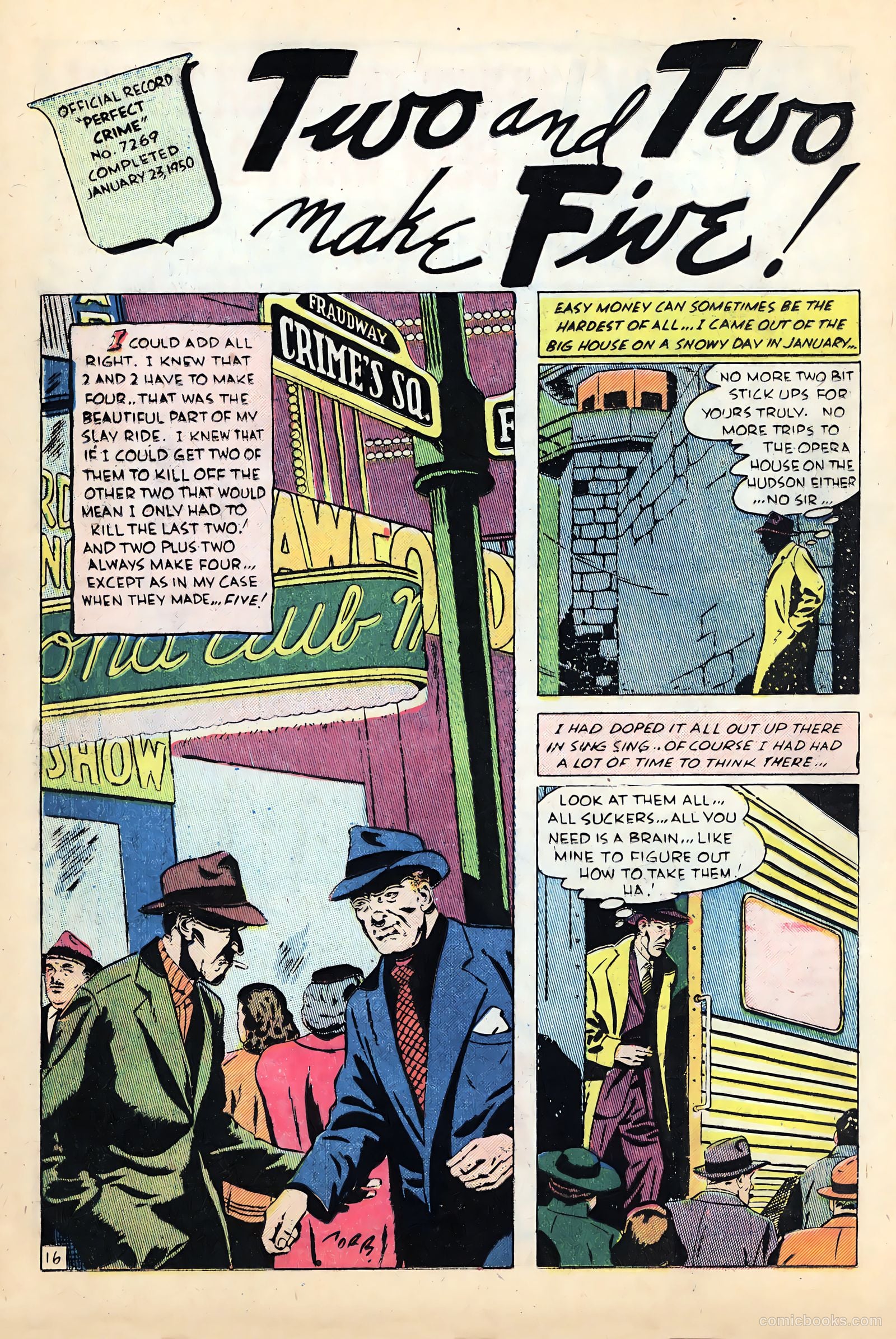 The Perfect Crime #12 (1951) — page 14