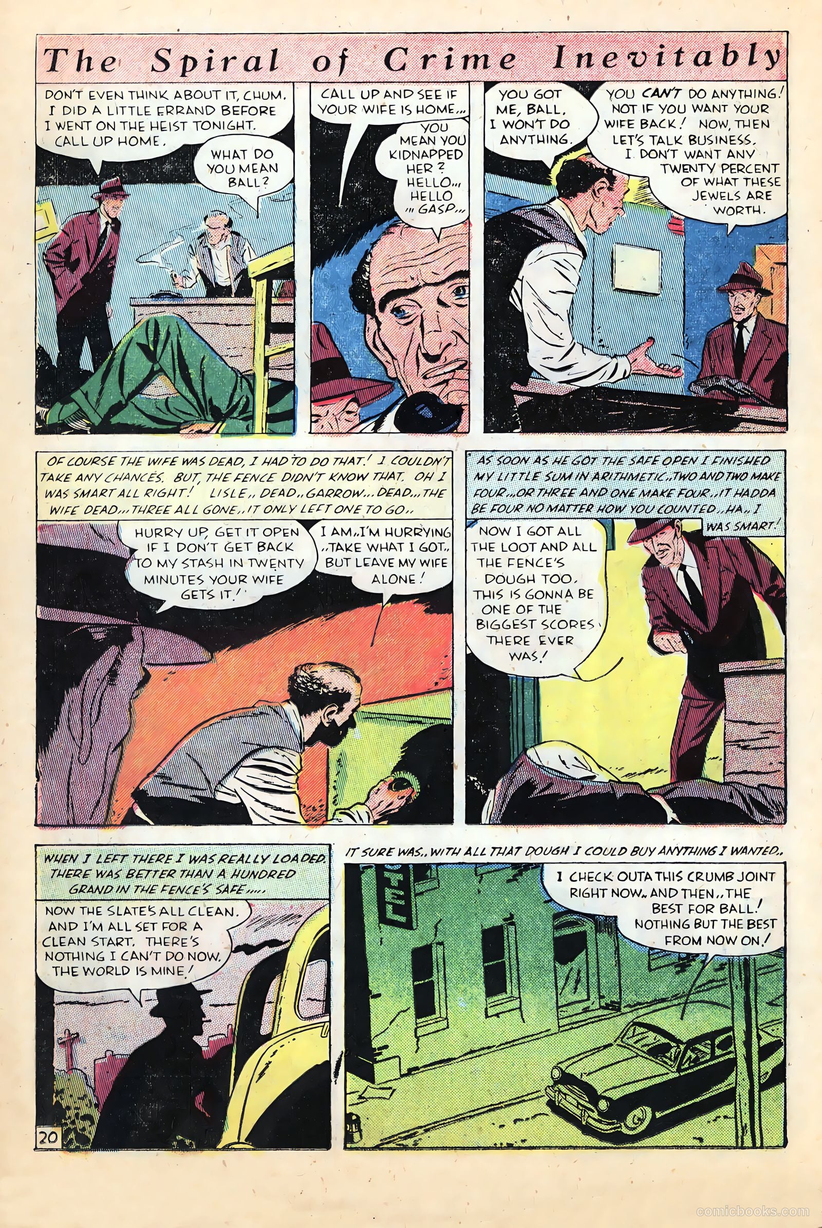 The Perfect Crime #12 (1951) — page 18