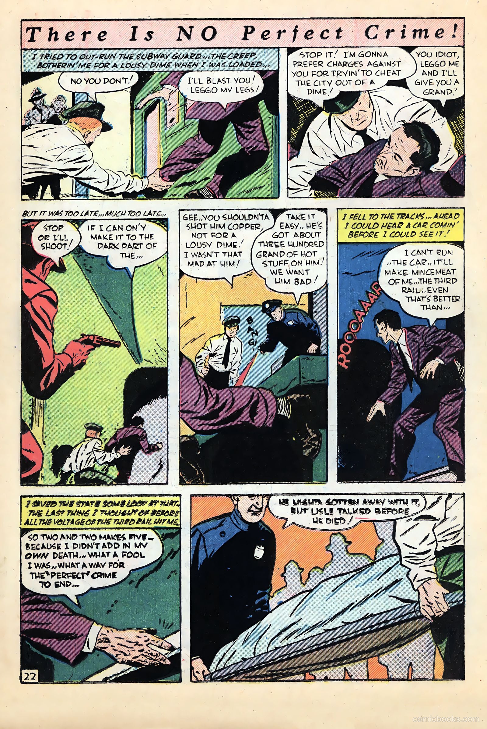 The Perfect Crime #12 (1951) — page 20