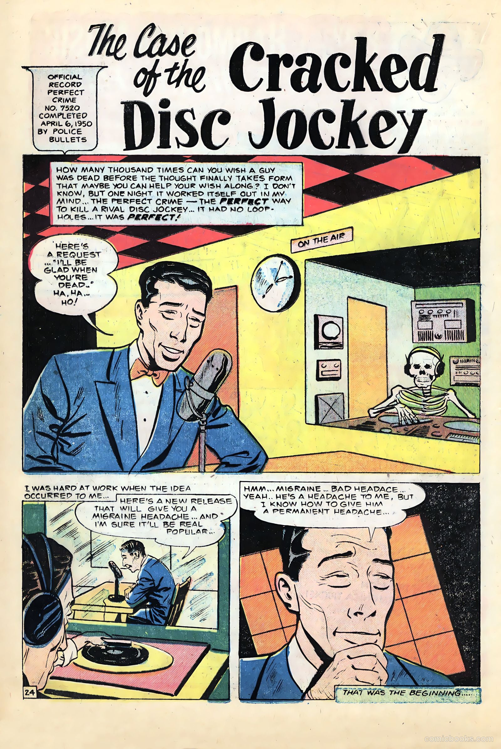 The Perfect Crime #12 (1951) — page 22