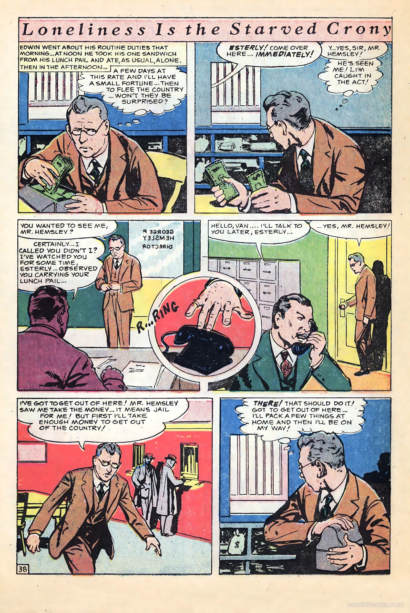 The Perfect Crime #12 (1951) — page 36