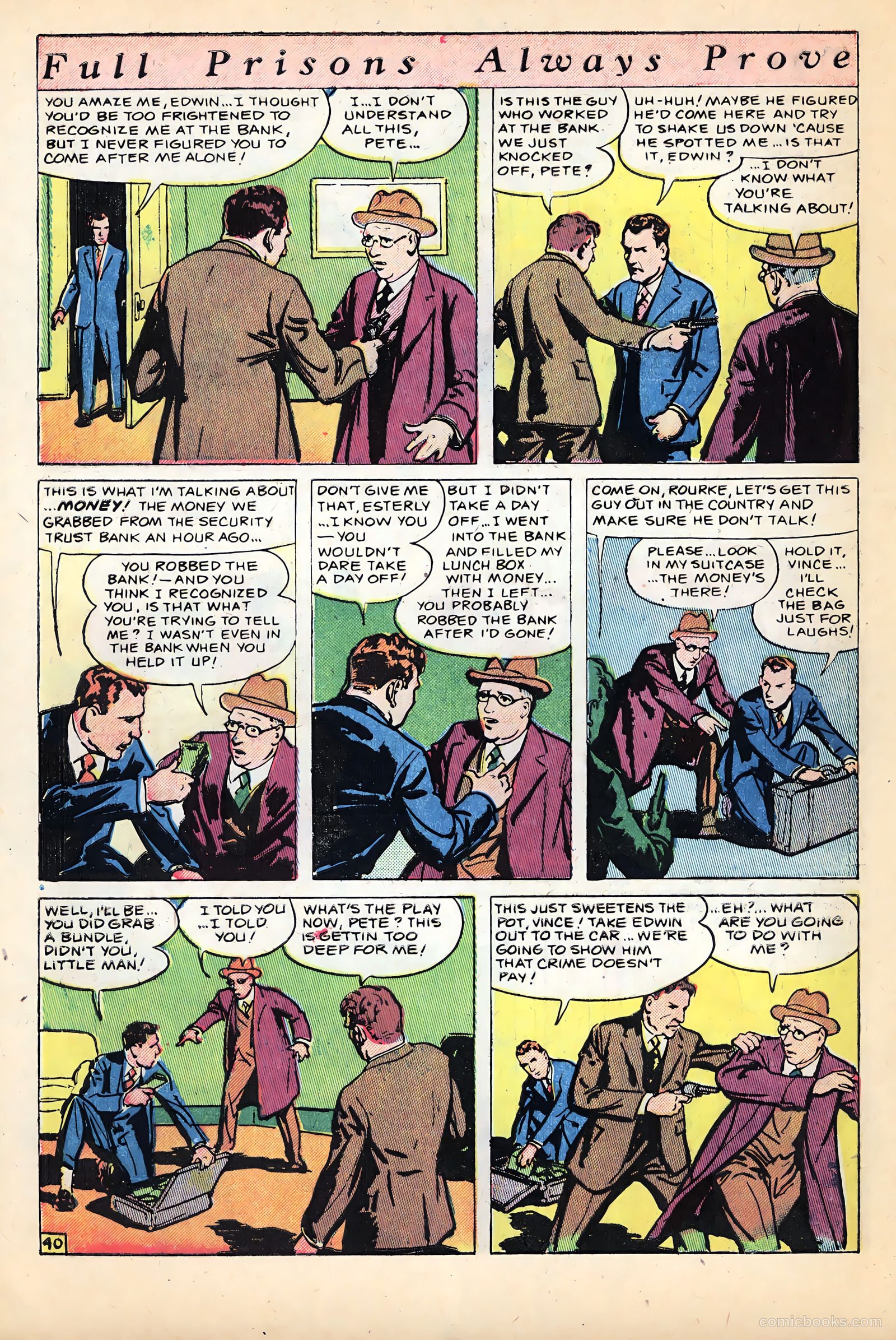 The Perfect Crime #12 (1951) — page 38