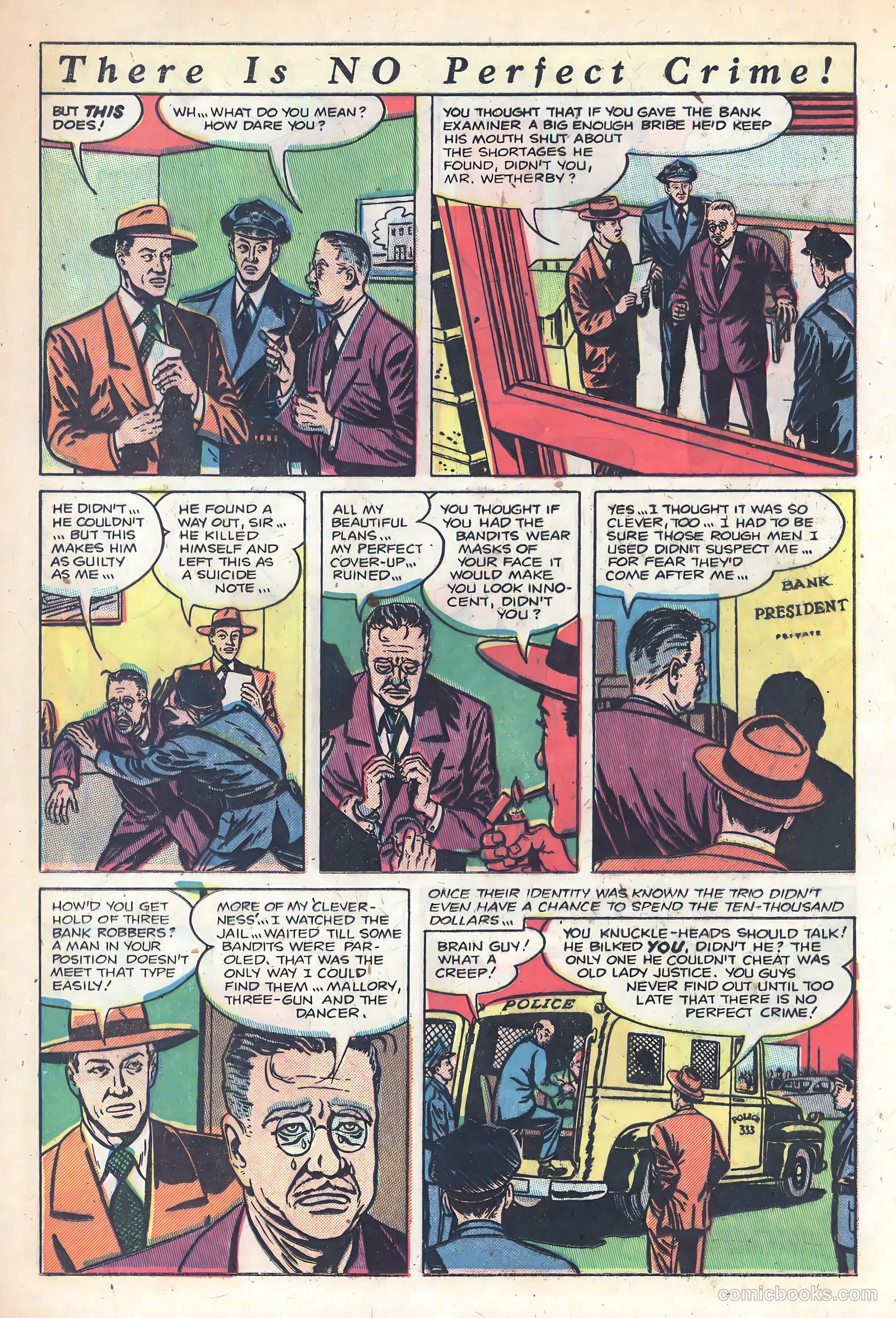 The Perfect Crime #27 (1952) — page 16