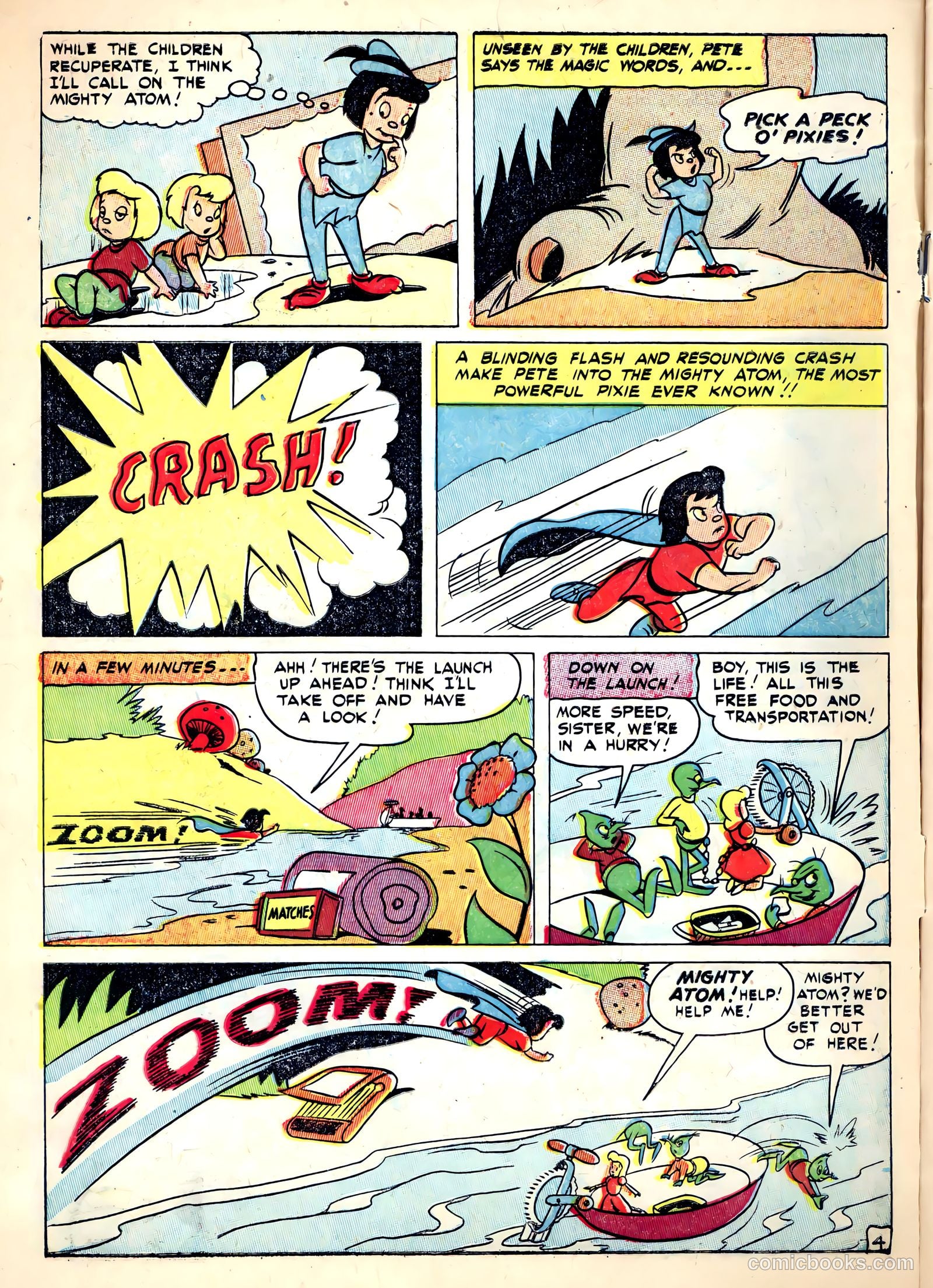 The Pixies #4 (1947) — page 6 of 36