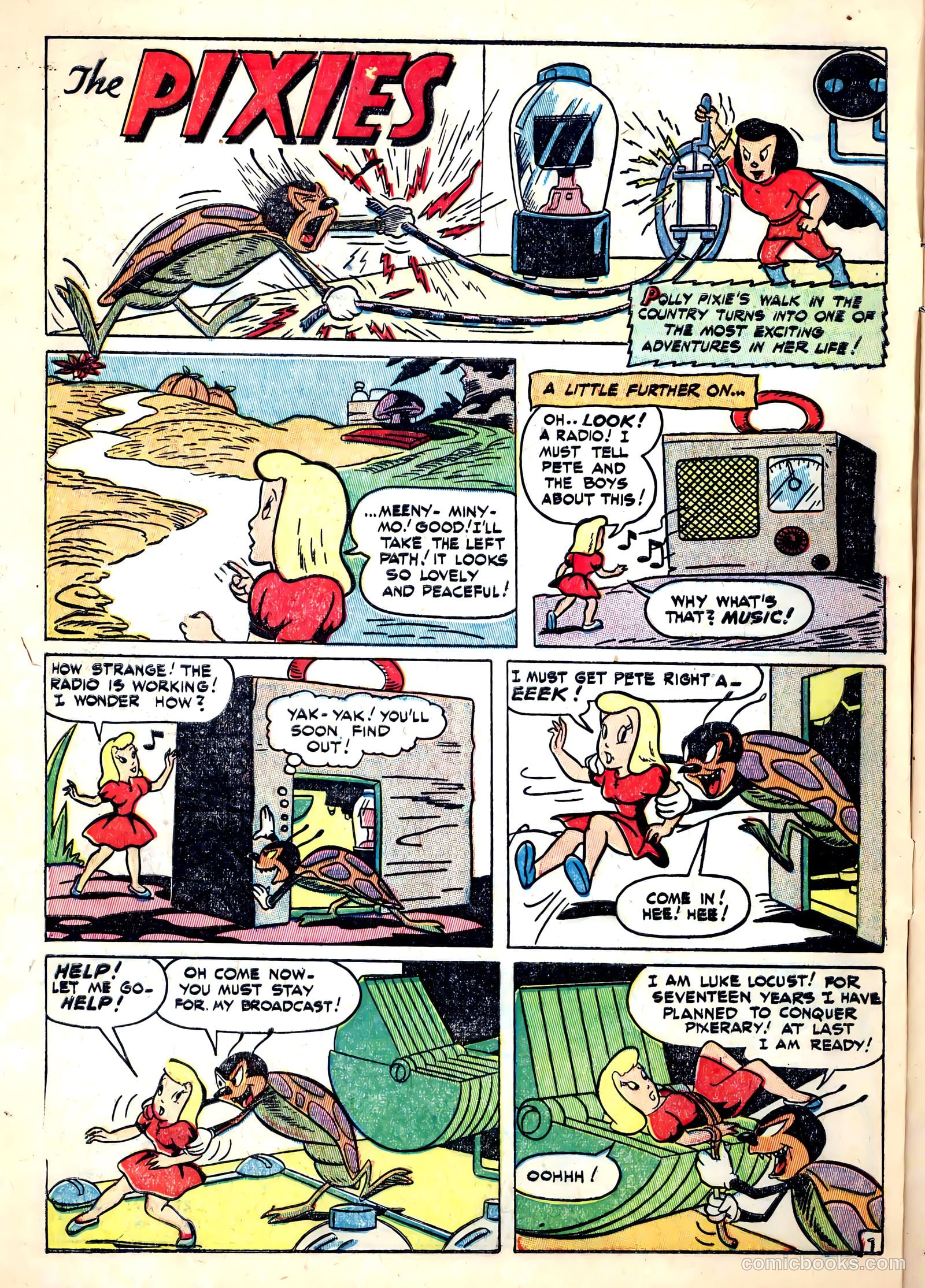 The Pixies #4 (1947) — page 8 of 36