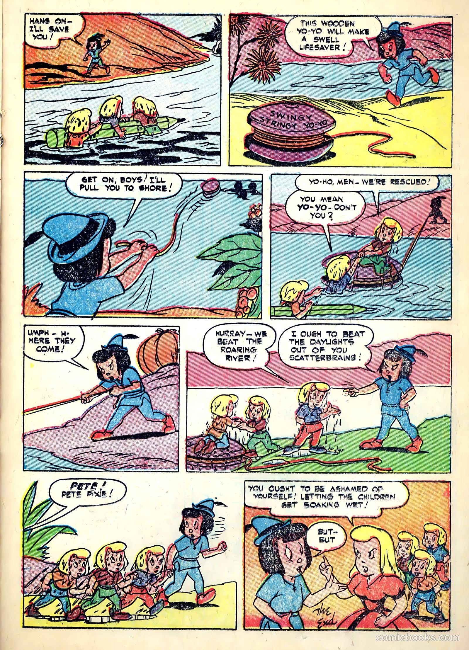 The Pixies #4 (1947) — page 21 of 36