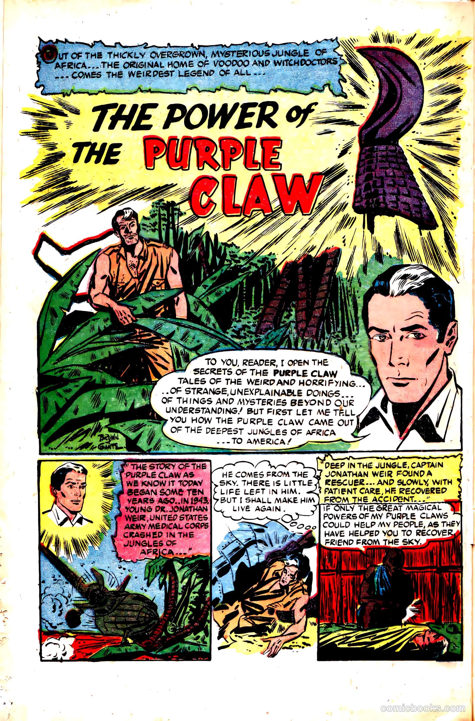 The Purple Claw #1 (1953) — page 4
