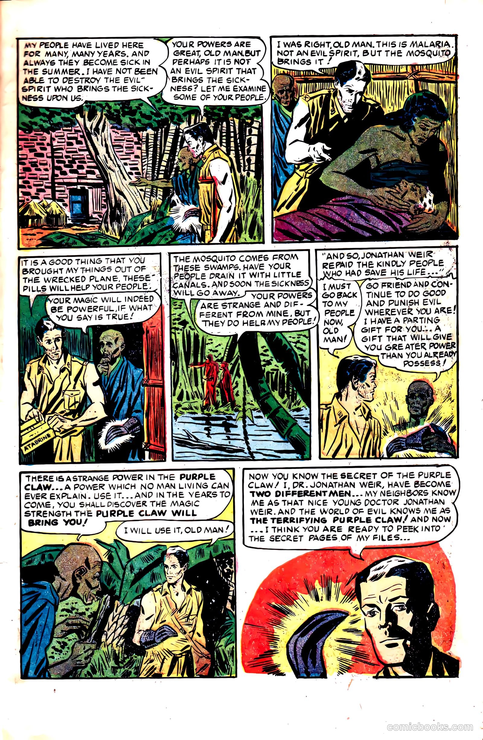 The Purple Claw #1 (1953) — page 5