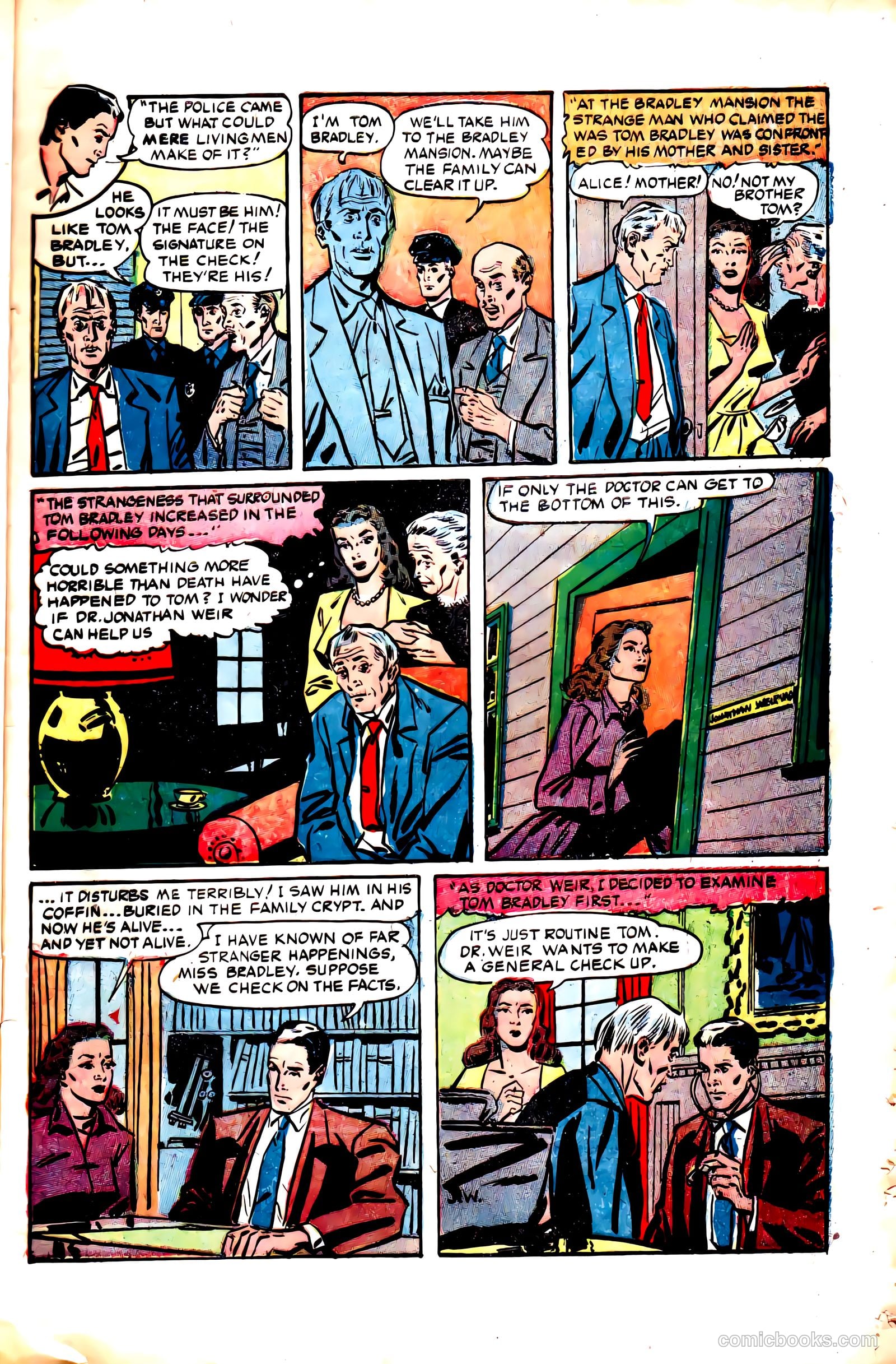 The Purple Claw #1 (1953) — page 7