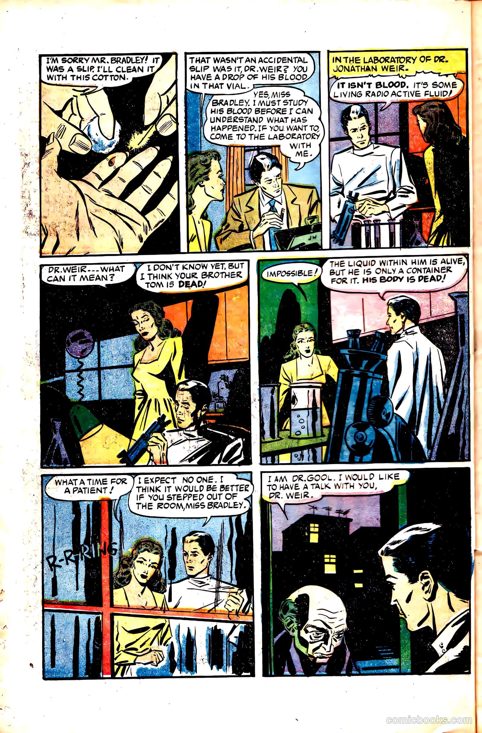 The Purple Claw #1 (1953) — page 8